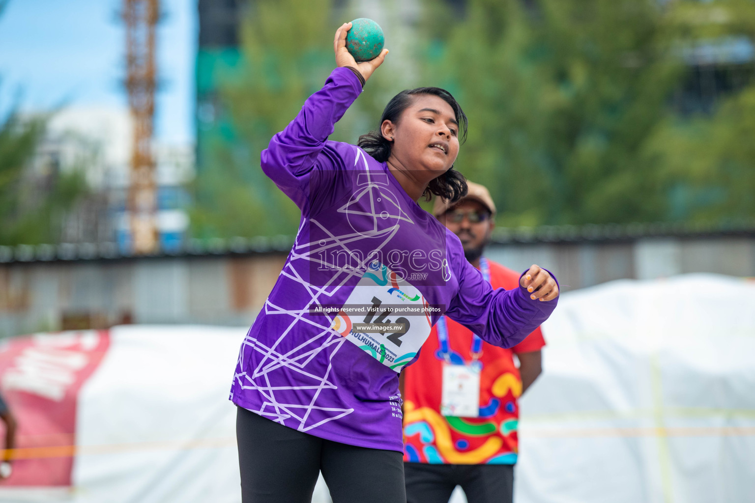 Day two of Inter School Athletics Championship 2023 was held at Hulhumale' Running Track at Hulhumale', Maldives on Sunday, 15th May 2023. Photos: Nausham Waheed / images.mv