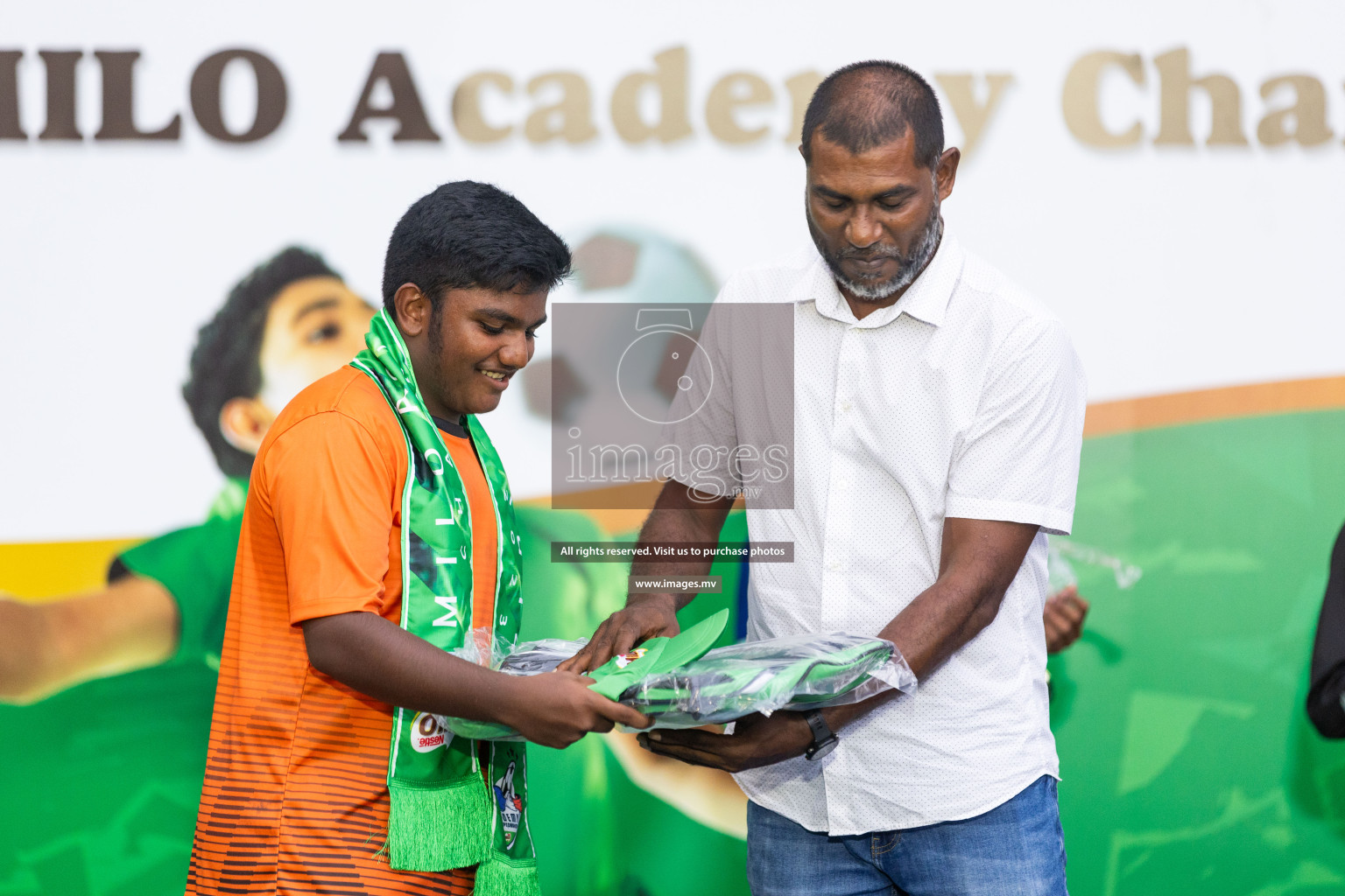 Day 2 of MILO Academy Championship 2023 (u14) was held in Henveyru Stadium Male', Maldives on 4th November 2023. Photos: Nausham Waheed / images.mv