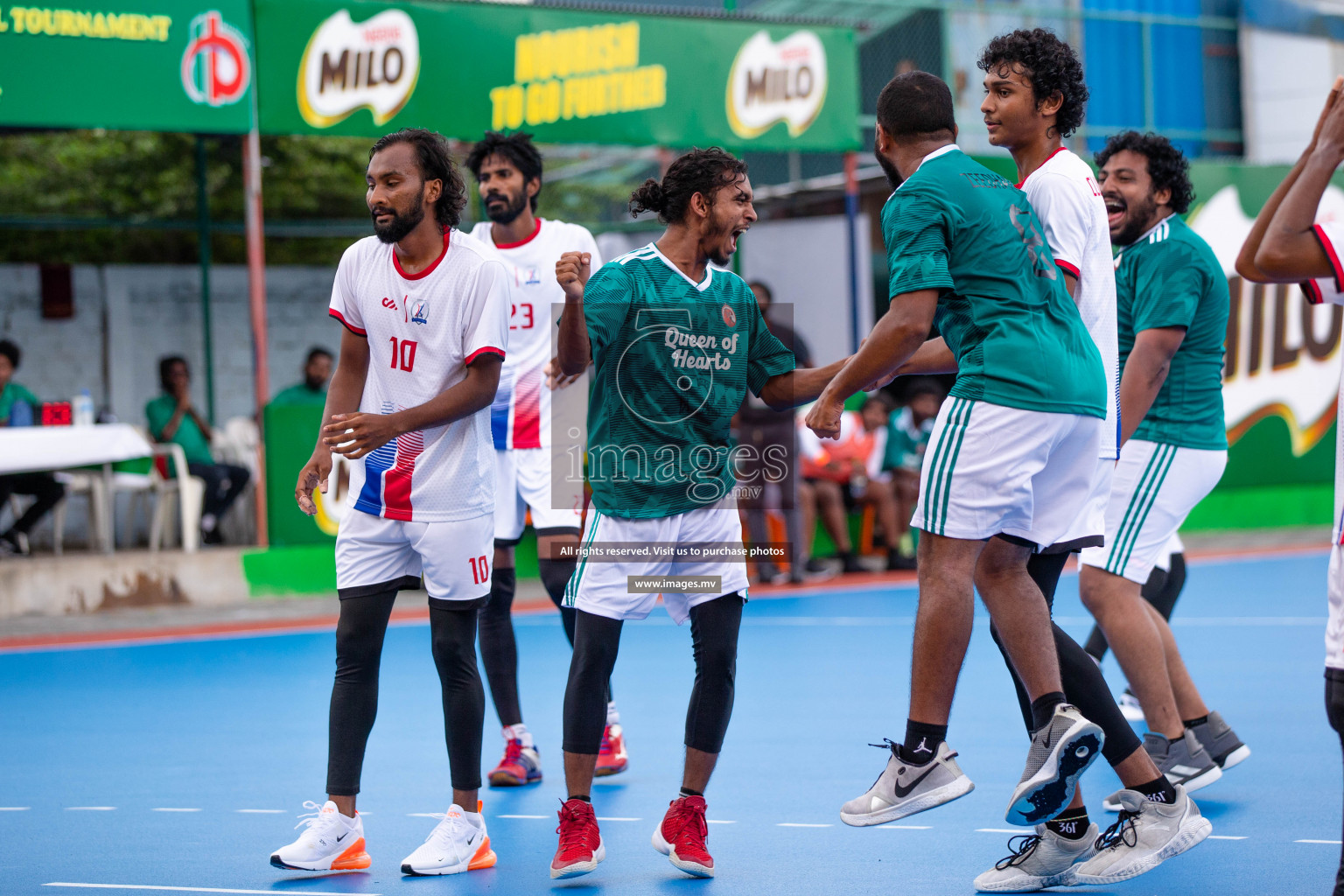 Milo 8th National Handball Tournament Day3, 17th December 2021, at Handball Ground, Male', Maldives. Photos by Shuu Abdul Sattar