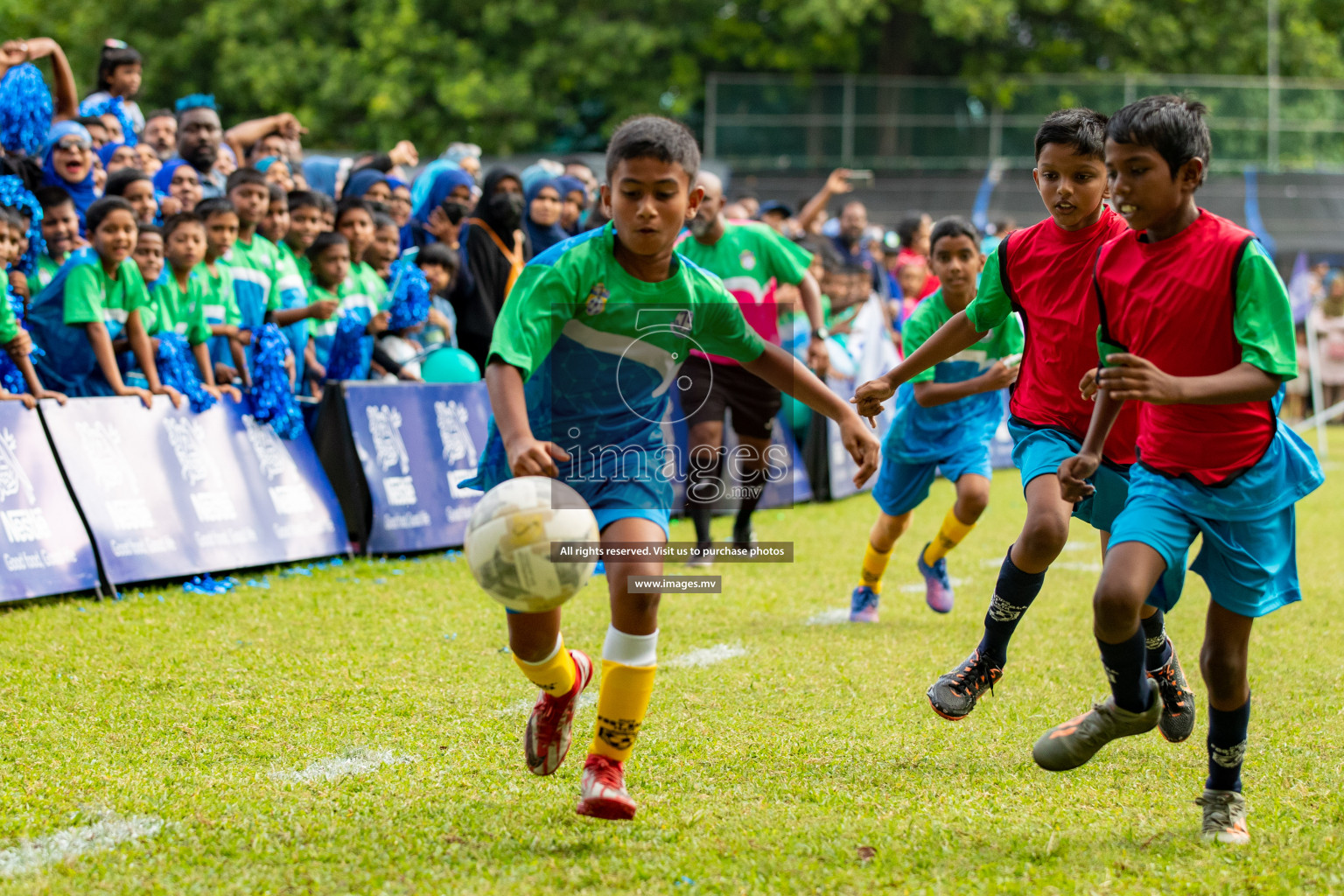 Day 4 of Milo Kids Football Fiesta 2022 was held in Male', Maldives on 22nd October 2022. Photos:Hassan Simah / images.mv