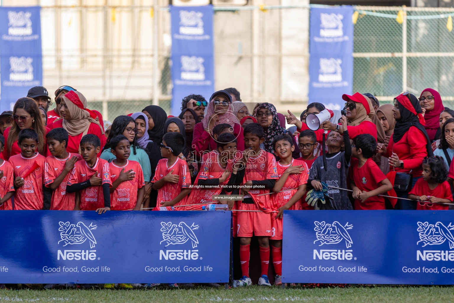 Day 4 of Nestle Kids Football Fiesta, held in Henveyru Football Stadium, Male', Maldives on Saturday, 14th October 2023
Photos: Ismail Thoriq / images.mv