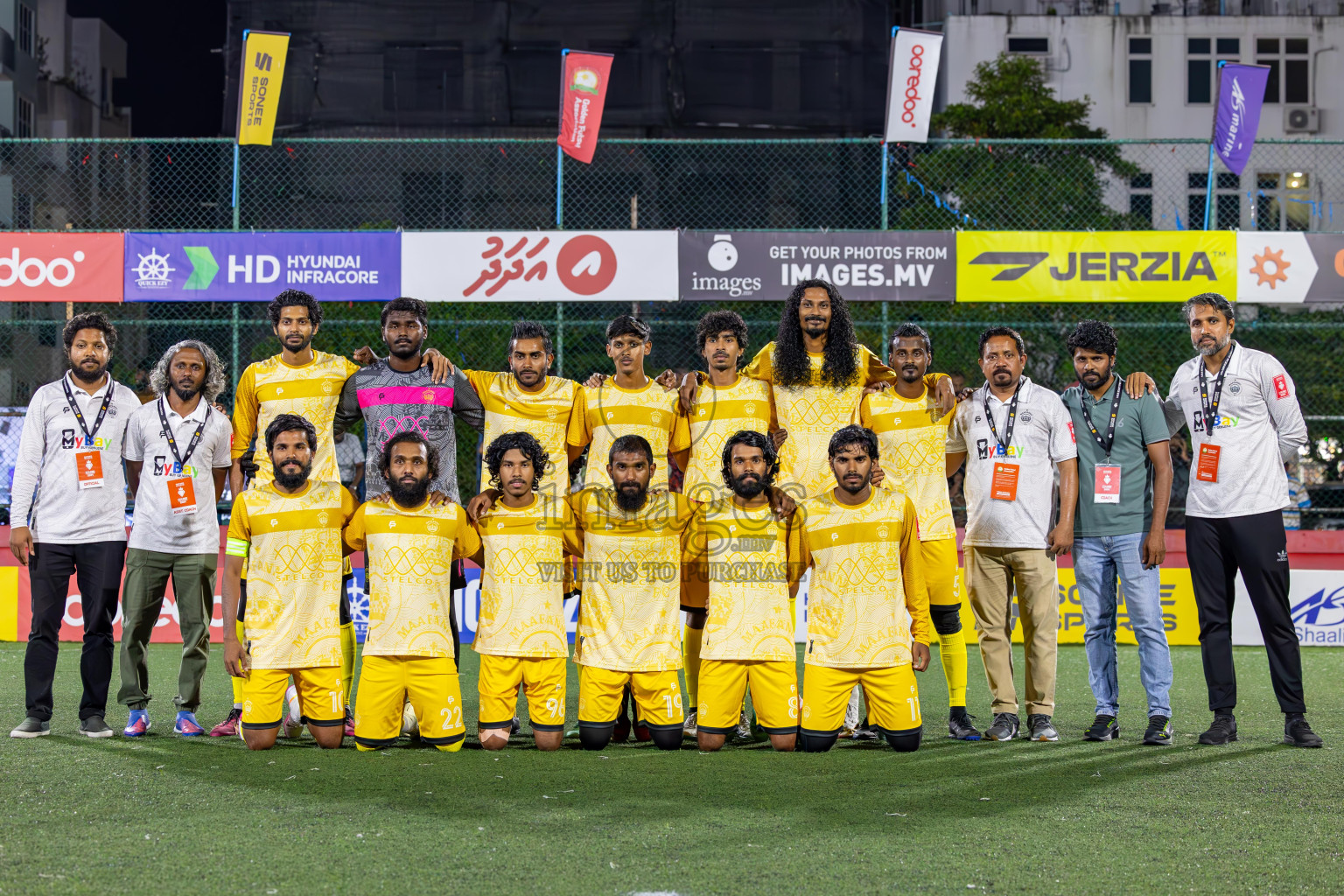 Hulhumale vs Maafannu on Day 36 of Golden Futsal Challenge 2024 was held on Wednesday, 21st February 2024, in Hulhumale', Maldives
Photos: Ismail Thoriq, / images.mv