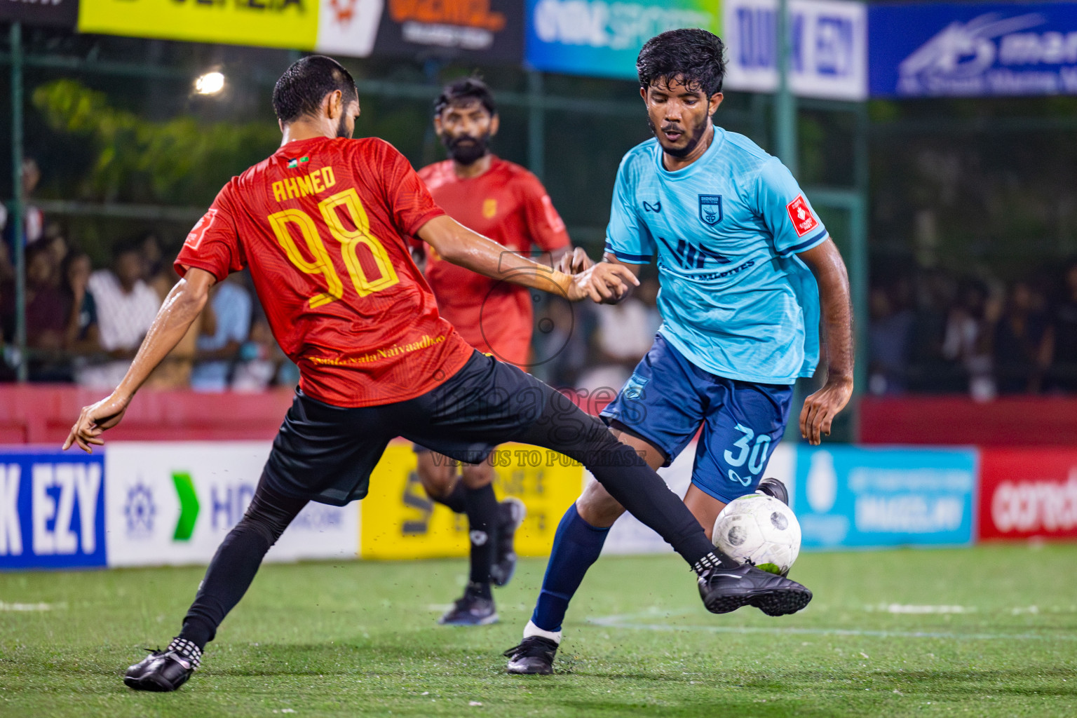 HDh Naivaadhoo vs HA Dhidhoo on Day 35 of Golden Futsal Challenge 2024 was held on Tuesday, 20th February 2024, in Hulhumale', Maldives
Photos: Mohamed Mahfooz Moosa, / images.mv