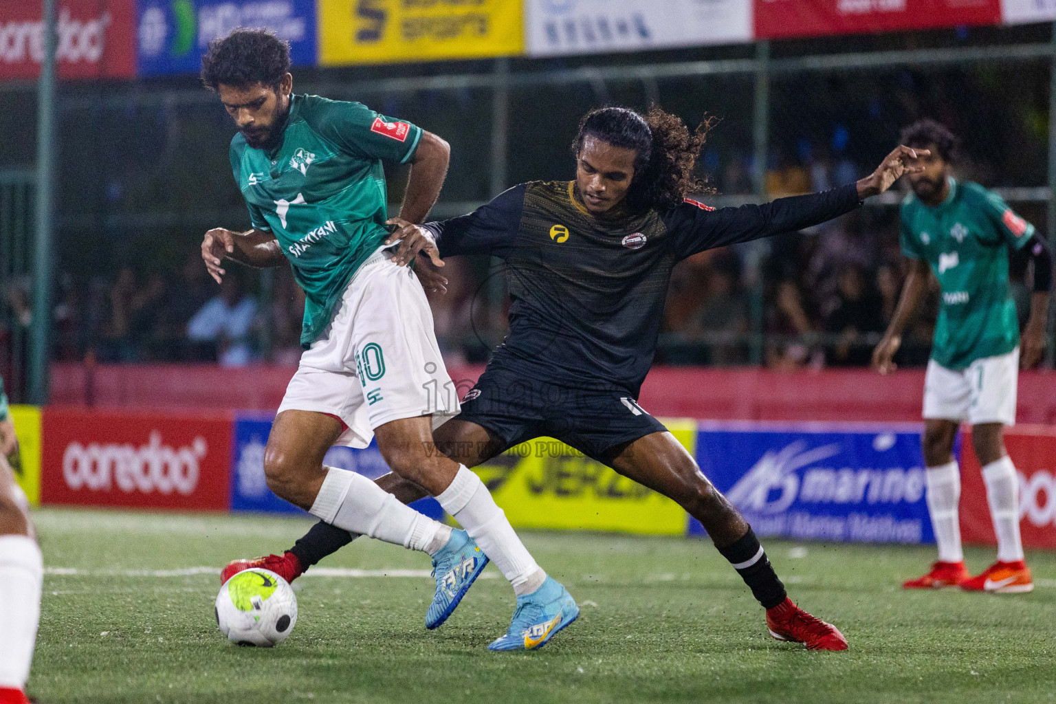 Th Omadhoo vs Th Kinbidhoo in Day 20 of Golden Futsal Challenge 2024 was held on Saturday , 3rd February 2024 in Hulhumale', Maldives Photos: Nausham Waheed / images.mv