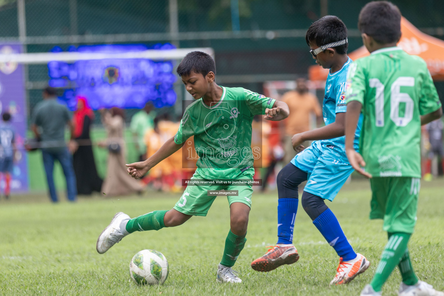 Day 1 of Nestle kids football fiesta, held in Henveyru Football Stadium, Male', Maldives on Wednesday, 11th October 2023 Photos: Shut Abdul Sattar/ Images.mv