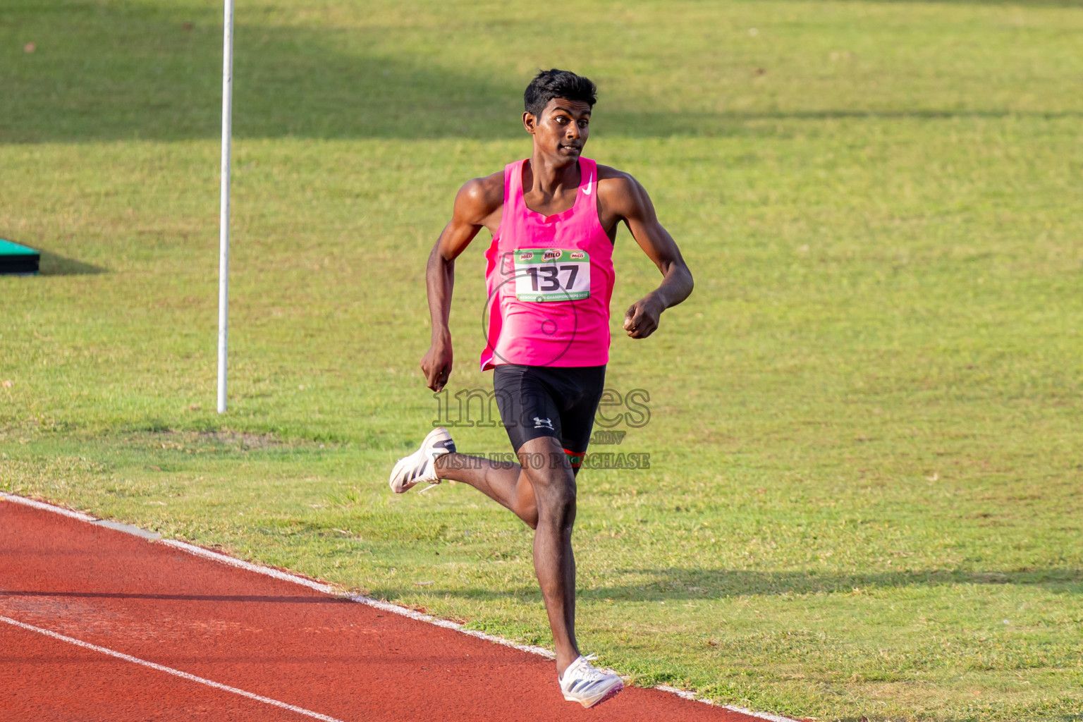 Day 3 of 12th Milo Association Championships was held in Ekuveni Track at Male', Maldives on Saturday, 26th April 2025. Photos: Nausham Waheed / images.mv