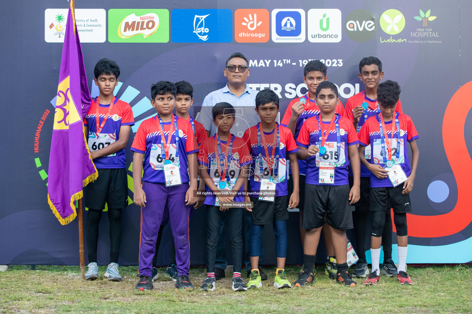 Day five of Inter School Athletics Championship 2023 was held at Hulhumale' Running Track at Hulhumale', Maldives on Wednesday, 18th May 2023. Photos: Nausham Waheed / images.mv