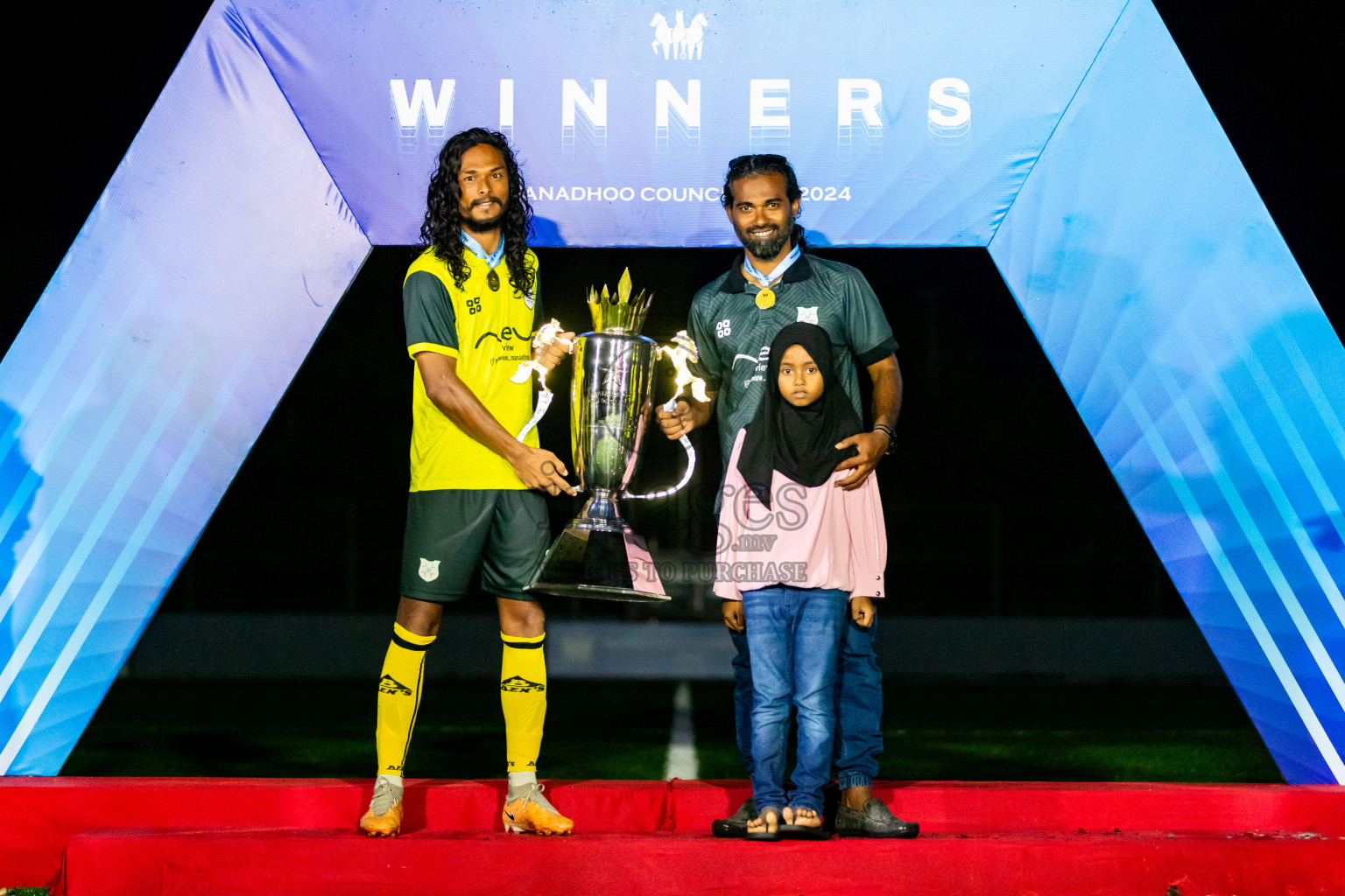 JT Sports vs Kanmathi Juniors from Final of Manadhoo Council Cup 2024 in N Manadhoo Maldives on Tuesday, 27th February 2023. Photos: Nausham Waheed / images.mv