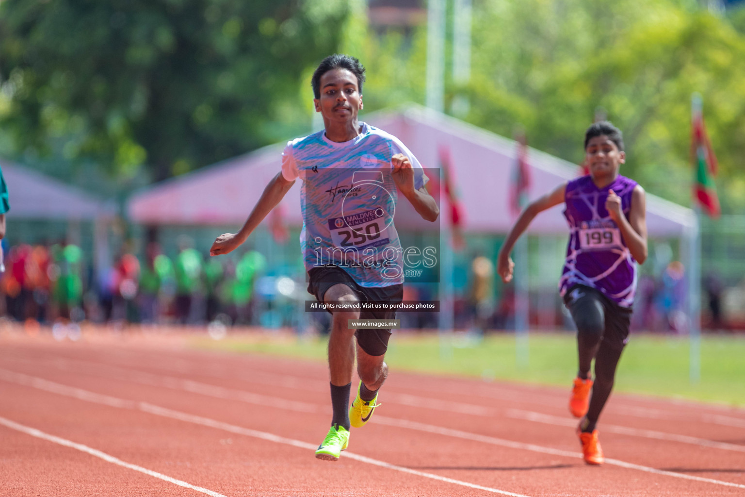 Day 1 of Inter-School Athletics Championship held in Male', Maldives on 22nd May 2022. Photos by: Maanish / images.mv