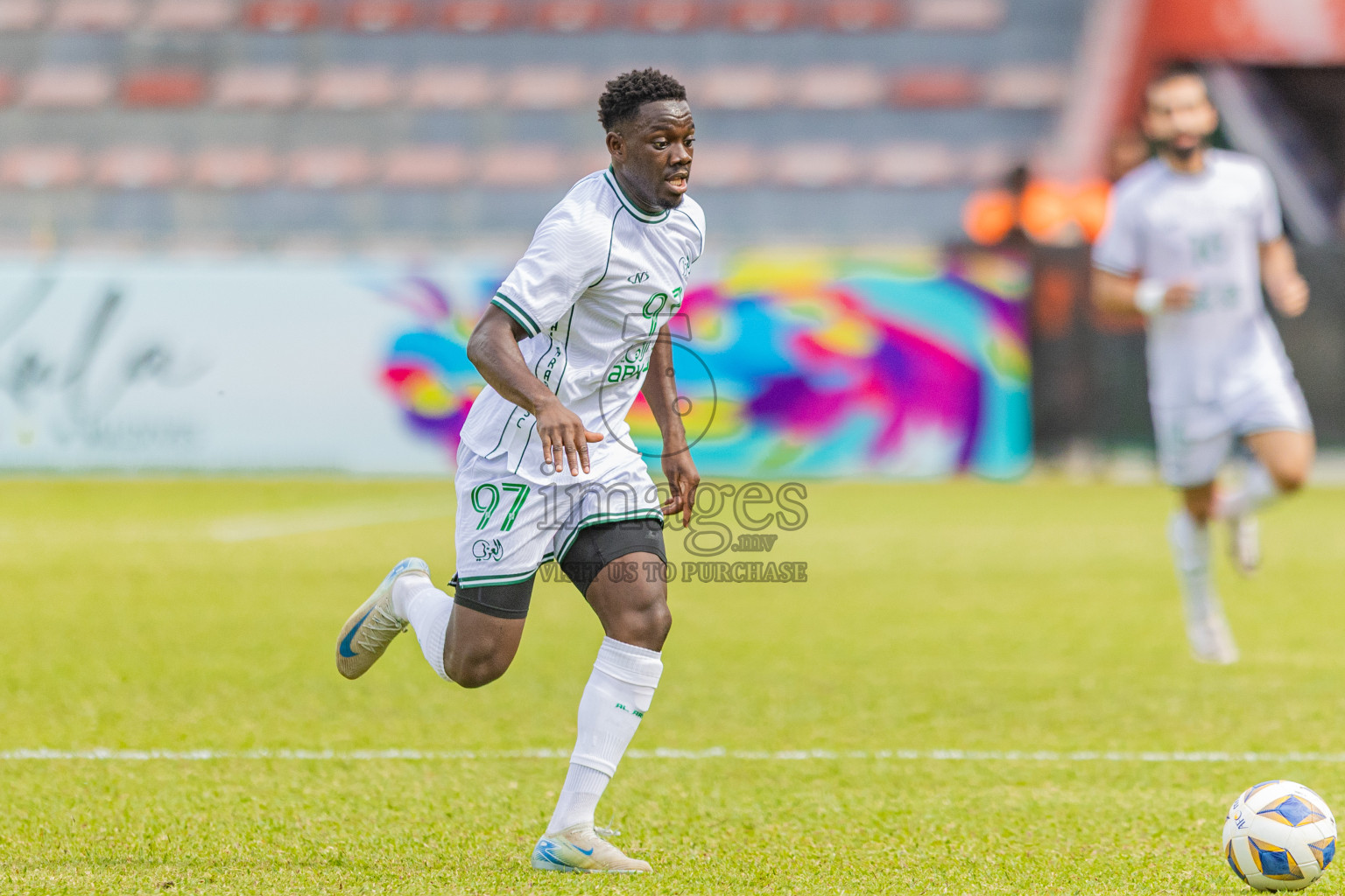 Maziya SC vs Al Arabi SC in AFC Challenge League 2025/26 Preliminary Stage was held at National Stadium in Male', Maldives on Tuesday, 12th August 2025. Photos: Areef Adam / images.mv