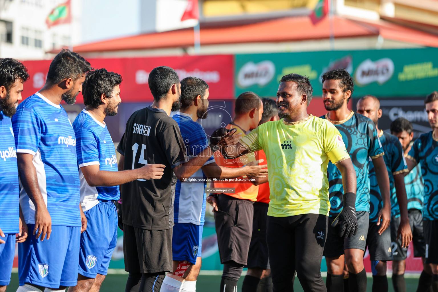 MPL vs Team Allied in Club Maldives Cup 2023 held in Hulhumale, Maldives, on Sunday, 16th July 2023 Photos: Nausham Waheed / images.mv