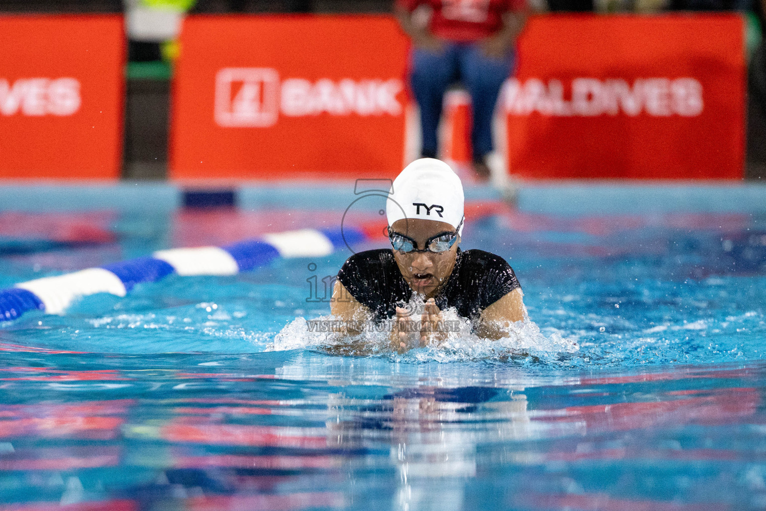 Day 4 of 20th Inter-school Swimming Competition 2024 held in Hulhumale', Maldives on Tuesday, 15th October 2024. Photos: Ismail Thoriq / images.mv