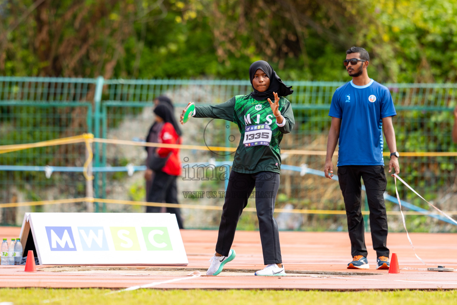 Day 2 of MWSC Interschool Athletics Championships 2024 held in Hulhumale Running Track, Hulhumale, Maldives on Sunday, 10th November 2024.
Photos by: Ismail Thoriq / Images.mv