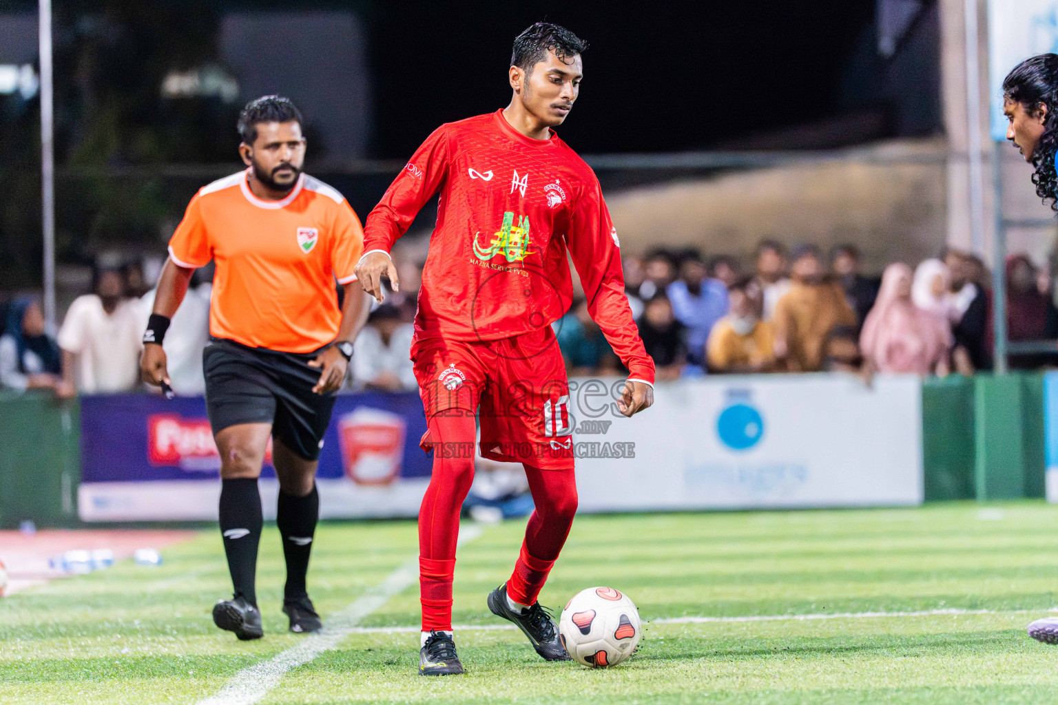 Kanmathi SC VS Foemathi Day 6 - Fonadhoo Youth Futsal Challenge 2025 held in Fonadhoo Futsal Stadium, L. Fonadhoo, Maldives on Wednesday, 31st October 2025 Photos: Arif Rasheed / images.mv