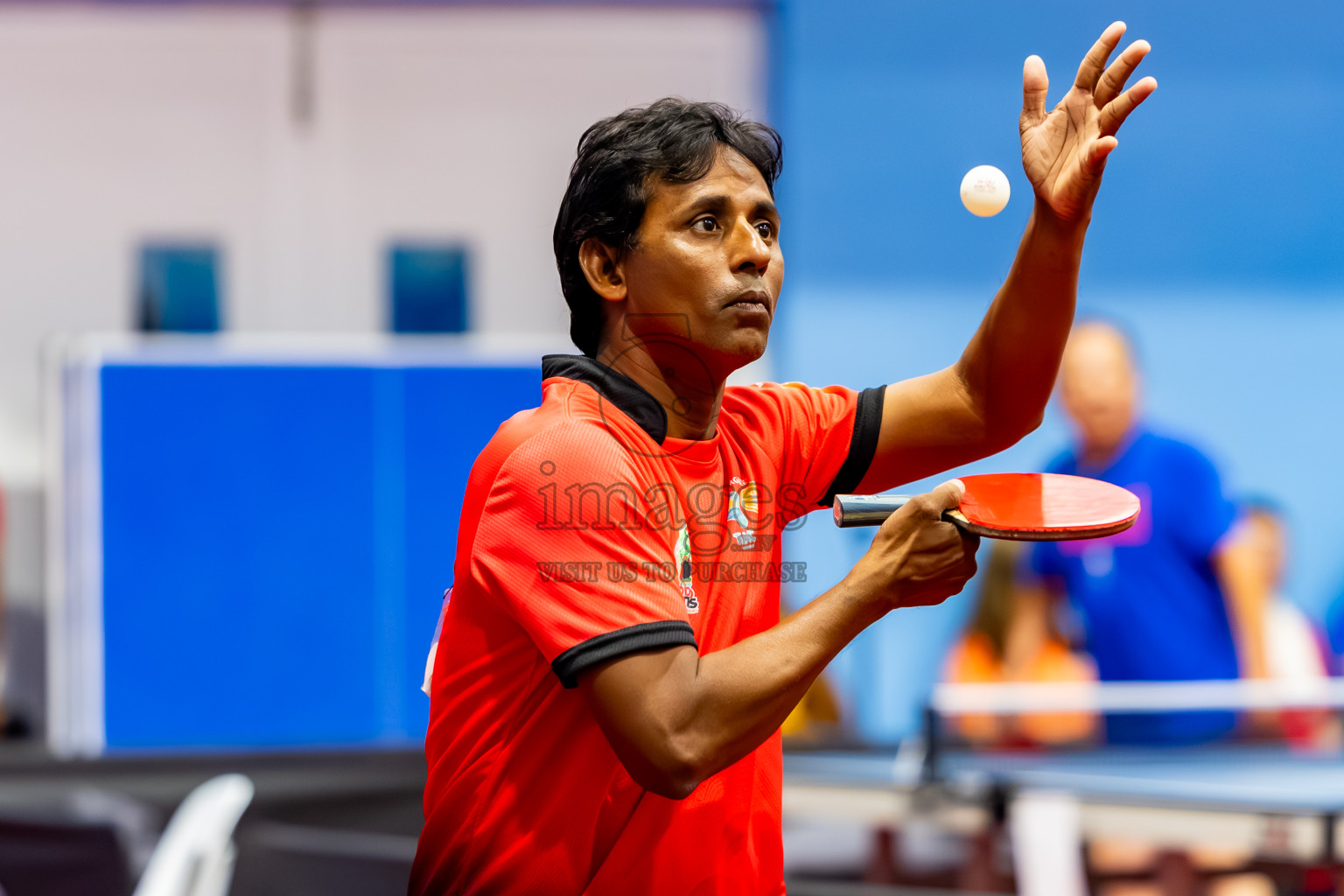 Day 1 of 1st Thoddoo Masters Table Tennis Tournament was held on Thursday, 21st August 2025 in AA Thoddoo, Maldives. Photos: Nausham Waheed / images.mv