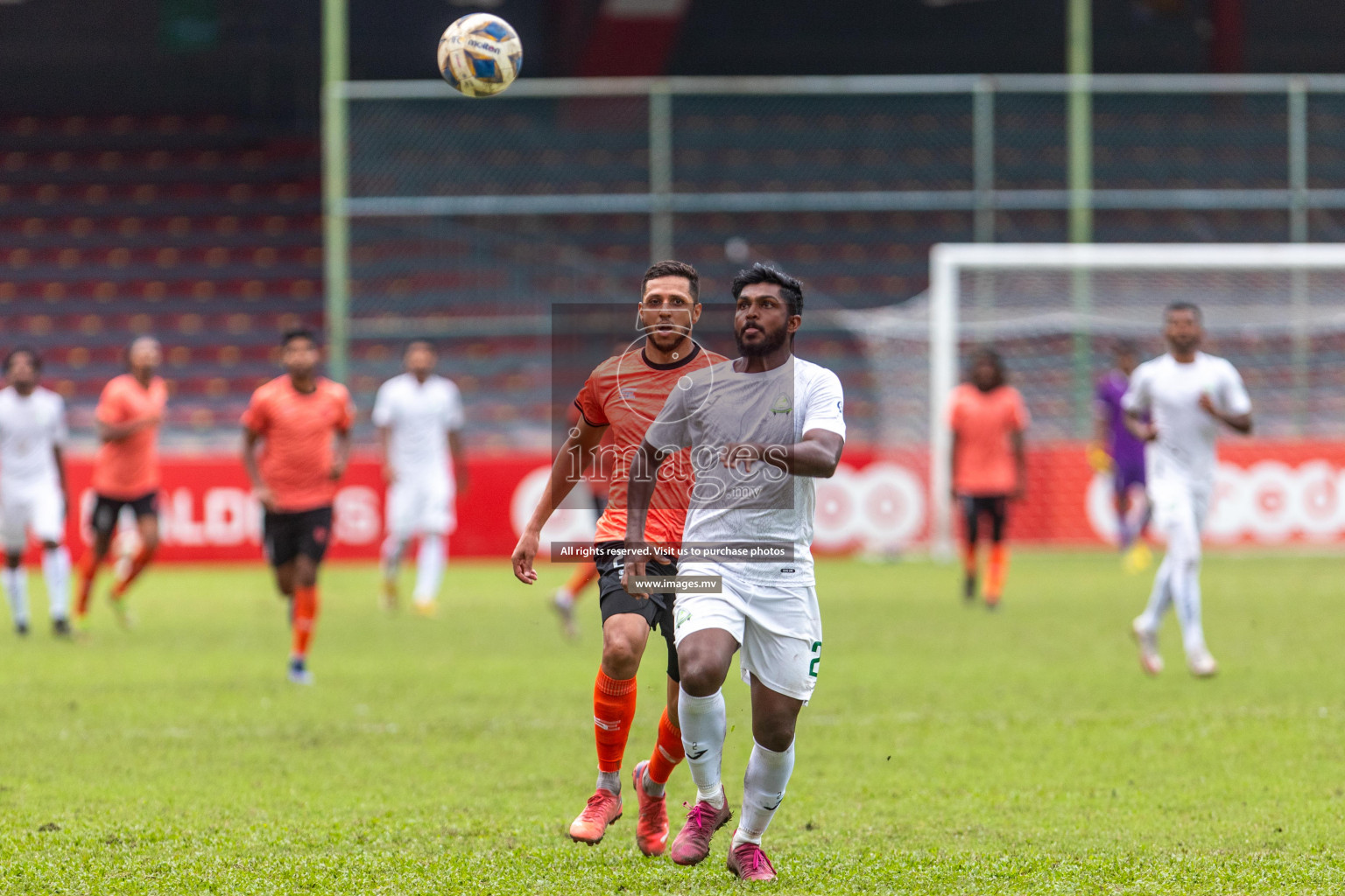 Club Green Streets vs Club Eagles in Ooredoo Dhivehi Premier League 2021/22 on 21st July 2022, held in National Football Stadium, Male', Maldives Photos: Ismail Thoriq/ Images mv