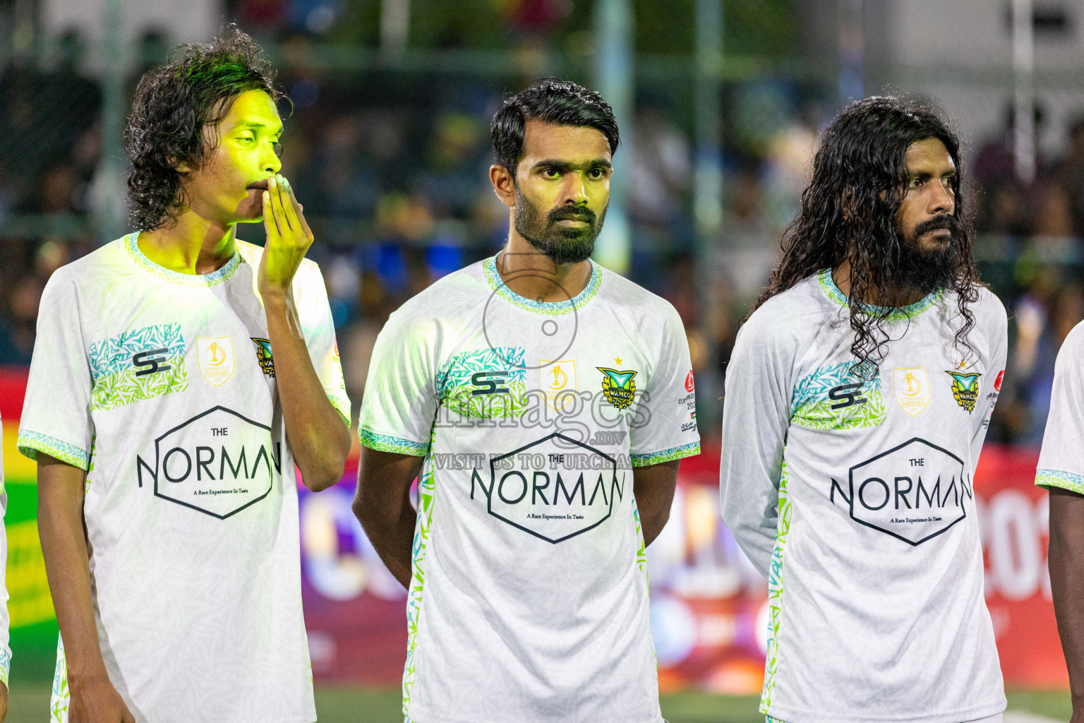 WAMCO vs STELCO RC in the Semi Finals of Club Maldives Cup 2024 held in Rehendi Futsal Ground, Hulhumale', Maldives on Monday, 14th October 2024. Photos: Hassan Simah / images.mv