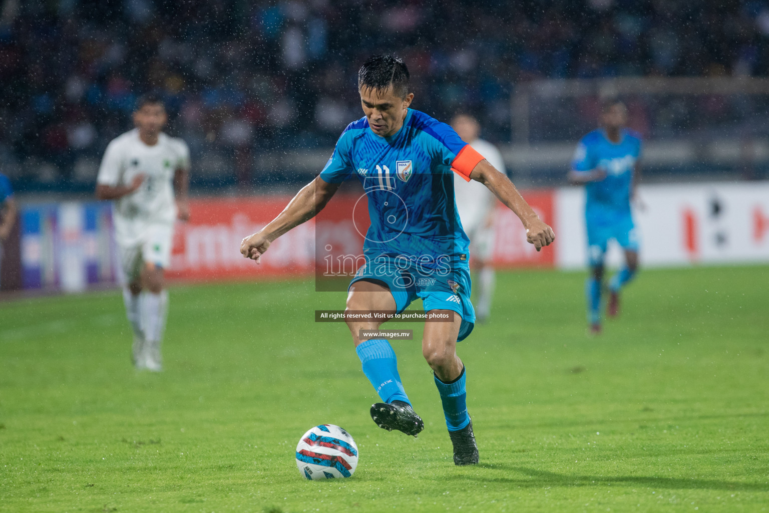 India vs Pakistan in the opening match of SAFF Championship 2023 held in Sree Kanteerava Stadium, Bengaluru, India, on Wednesday, 21st June 2023. Photos: Nausham Waheed / images.mv