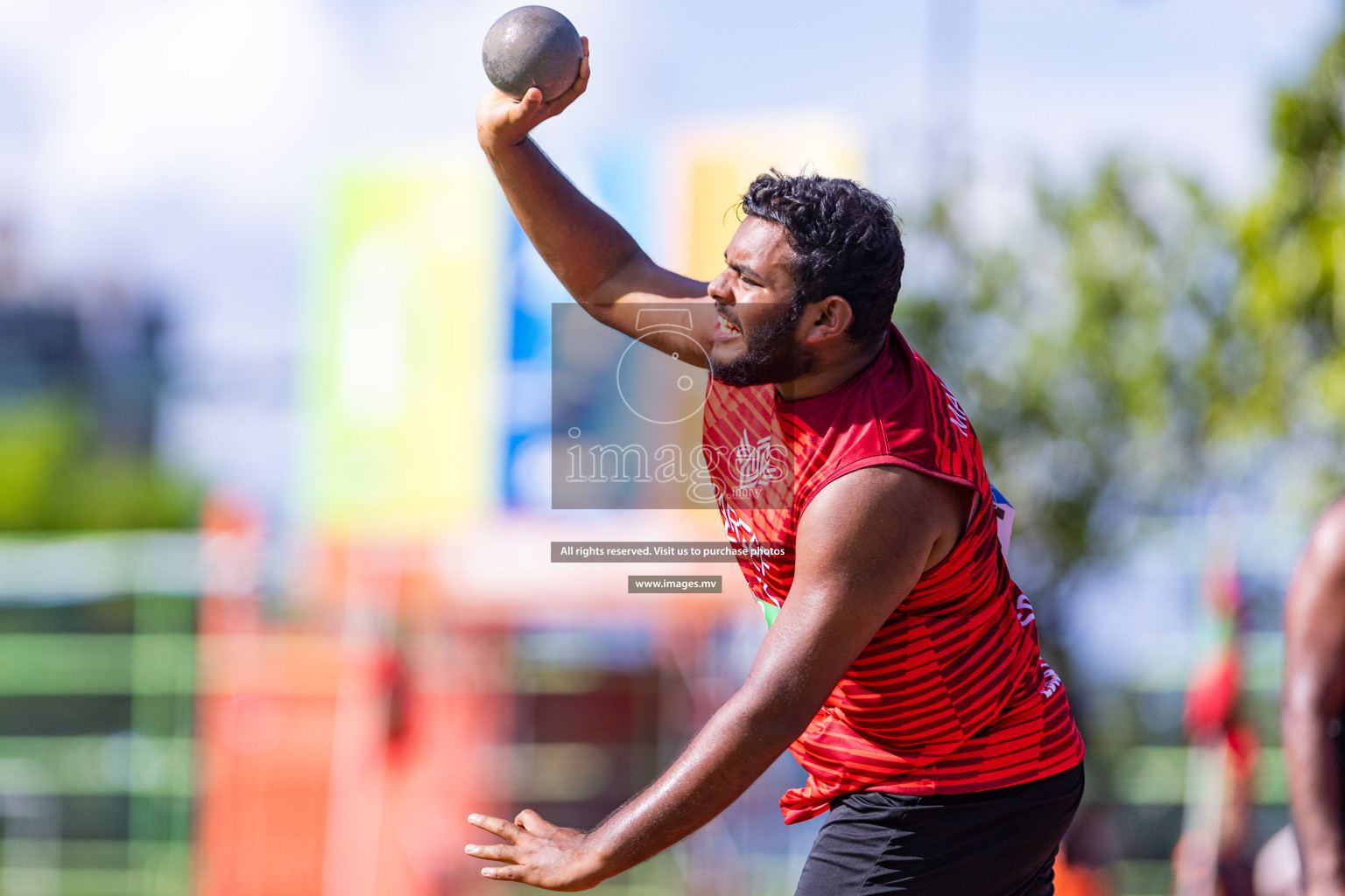 Day 2 of National Athletics Championship 2023 was held in Ekuveni Track at Male', Maldives on Saturday, 25th November 2023. Photos: Nausham Waheed / images.mv