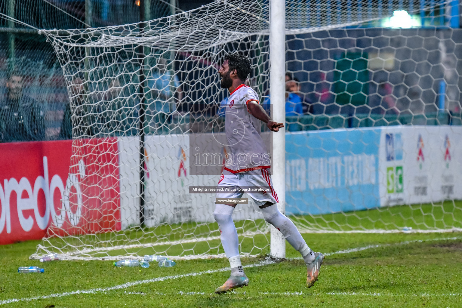 Buru Sports Club vs New Radiant Sports Club in the 2nd Division 2022 on 14th Aug 2022, held in National Football Stadium, Male', Maldives Photos: Nausham Waheed / Images.mv