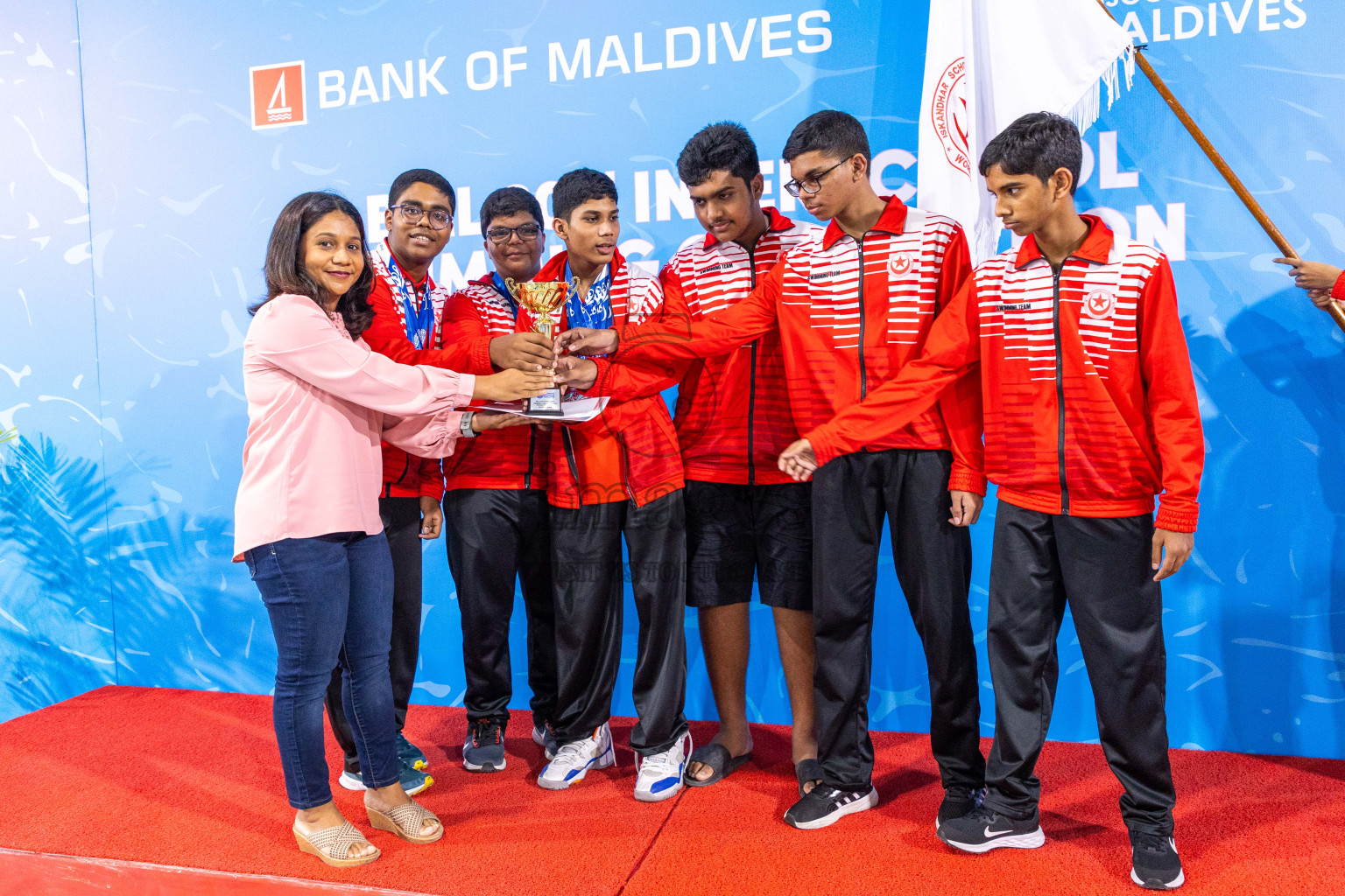 Closing ceremony of BML 20th Inter-School Swimming Competition was held in Hulhumale' Swimming Complex on Saturday, 19th October 2024. 
Photos: Ismail Thoriq