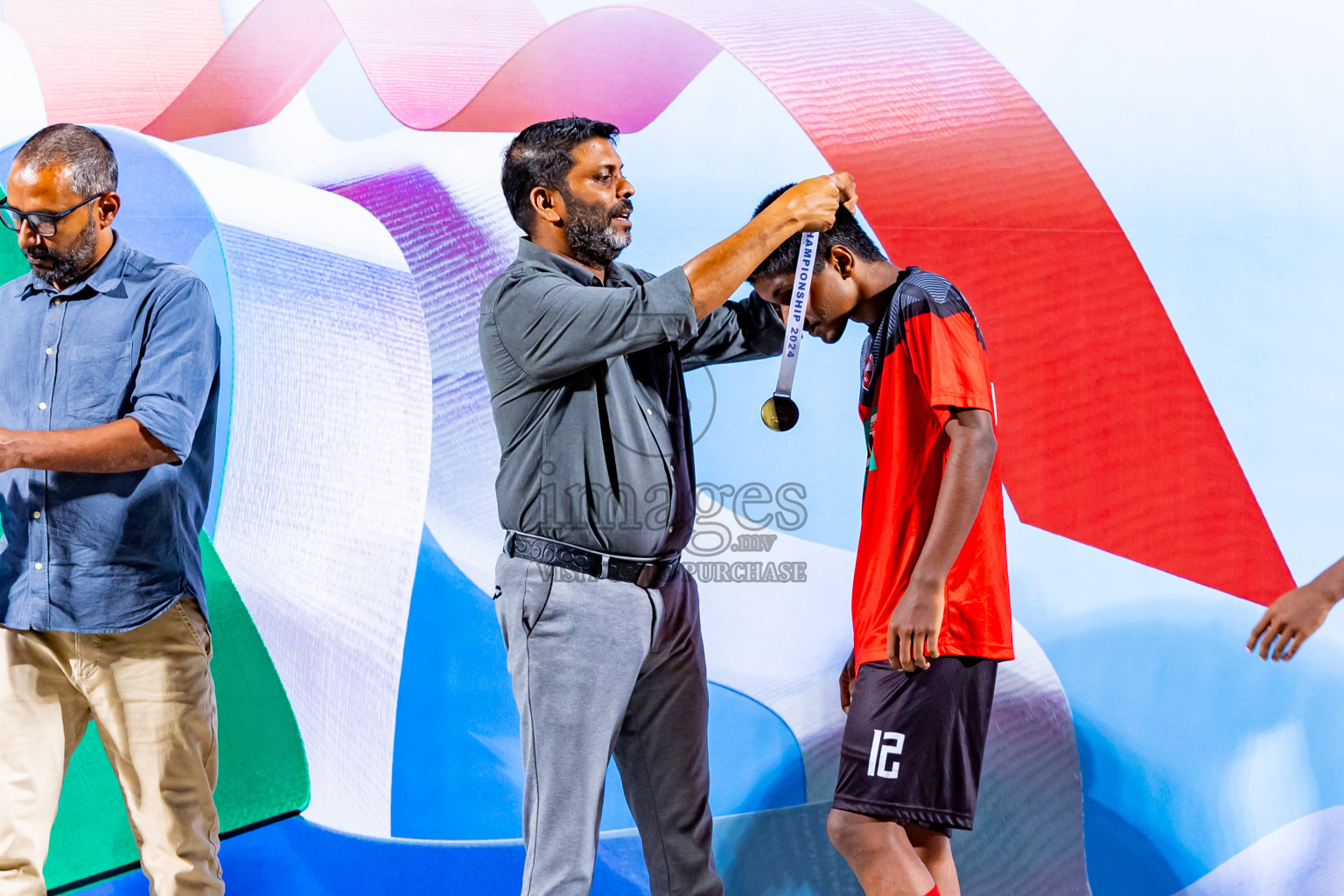 Super United Sports vs TC Sports Club in the Final of Under 19 Youth Championship 2024 was held at National Stadium in Male', Maldives on Monday, 1st July 2024. Photos: Nausham Waheed / images.mv