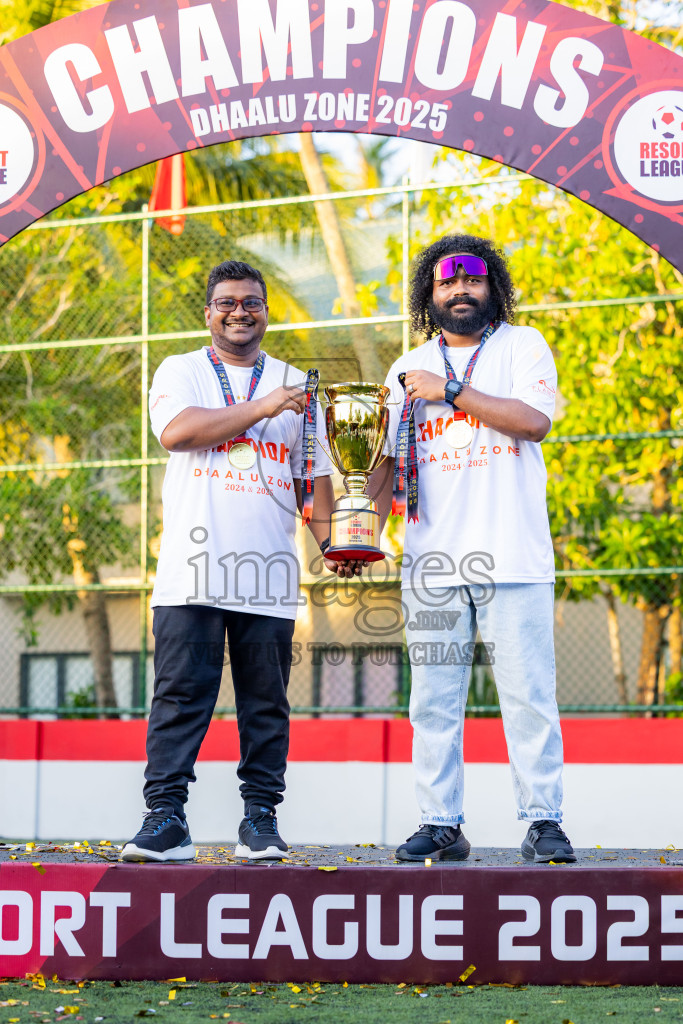 Final of Resort League 2025 (Dhaalu Zone) was held on Saturday, 24th May 2025 in Niyama Private island, Dhaalu Atoll, Maldives. Photos: Nausham Waheed / images.mv
