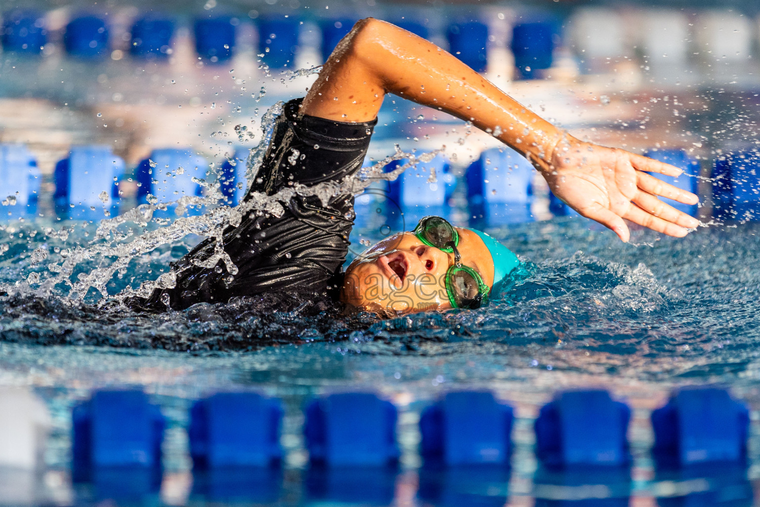 Day 6 of 4th National Kids Swimming Festival 2023 on 6th December 2023, held in Hulhumale', Maldives Photos: Nausham Waheed / Images.mv