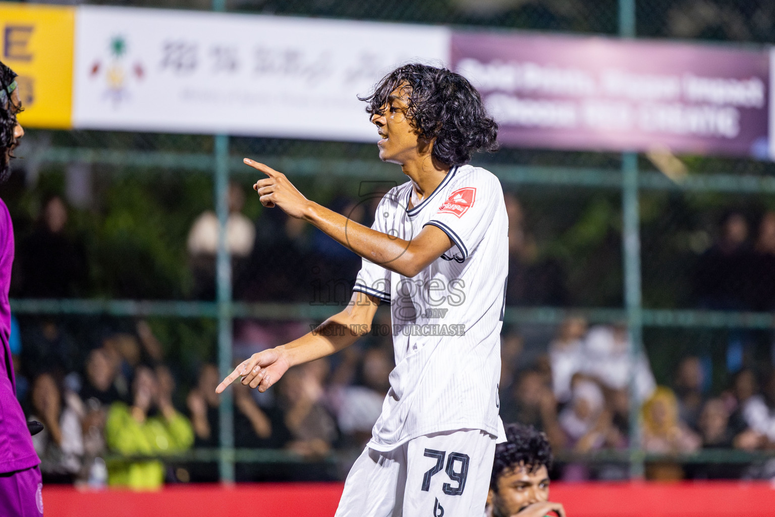R Dhuvaafaru vs R Meedhoo in Day 14 of Golden Futsal Challenge 2025 was held on Saturday, 18th January 2025, in Hulhumale', Maldives. Photos: Nausham Waheed / images.mv