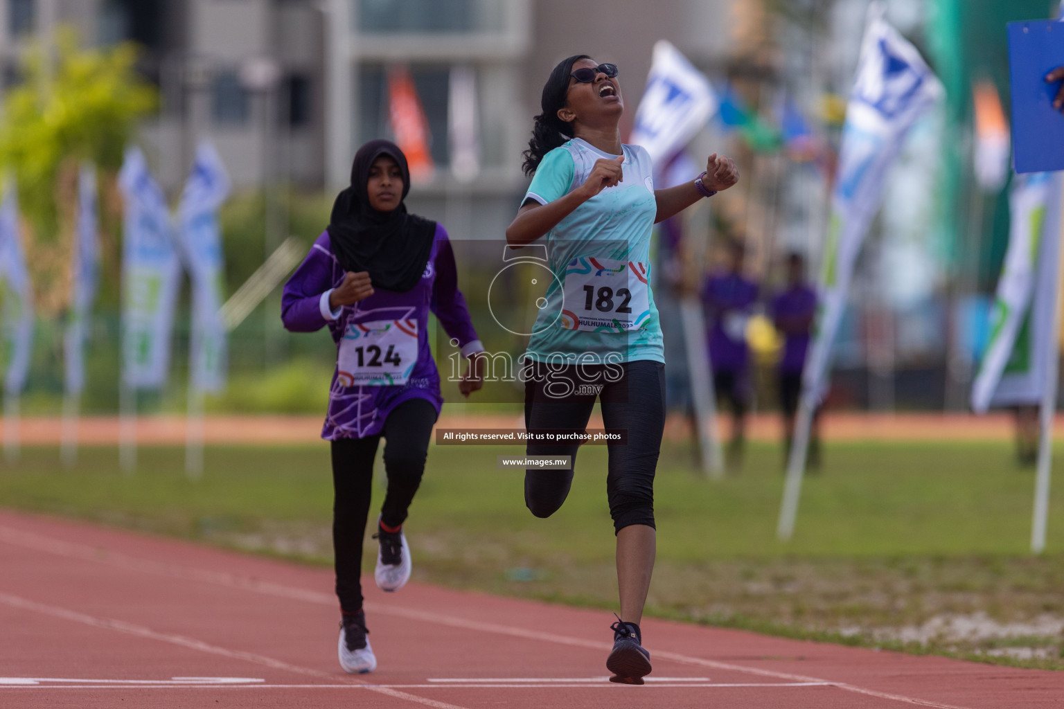 Day three of Inter School Athletics Championship 2023 was held at Hulhumale' Running Track at Hulhumale', Maldives on Tuesday, 16th May 2023. Photos: Shuu / Images.mv