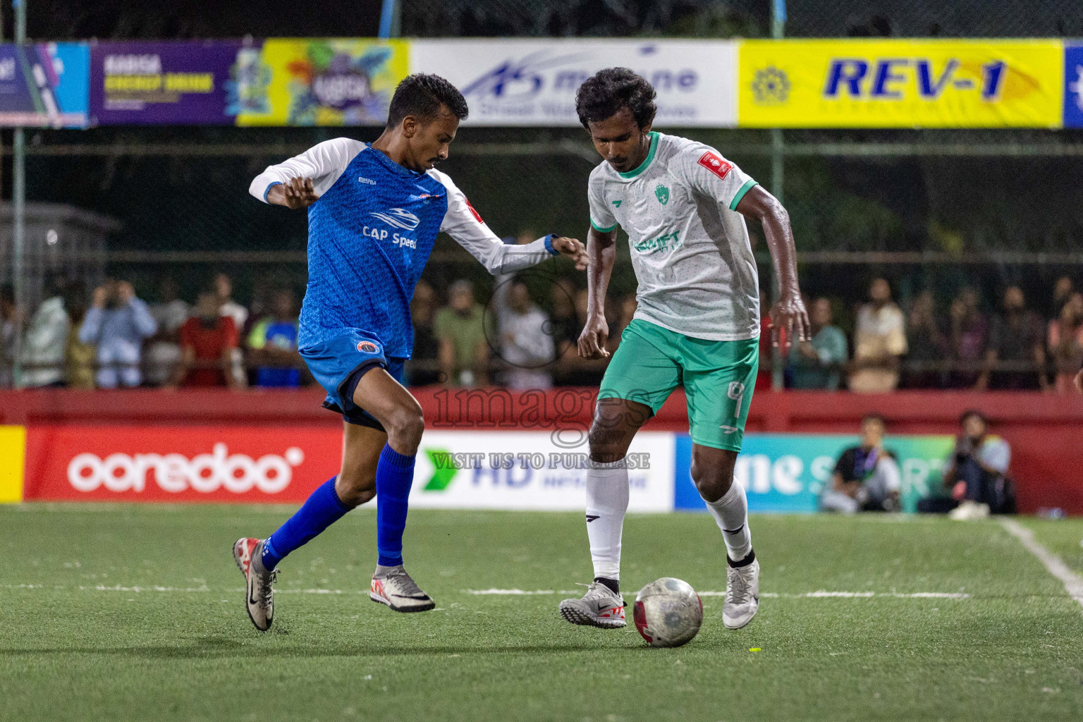 M Mulah vs M Maduvvari in Day 19 of Golden Futsal Challenge 2024 was held on Friday, 2nd February 2024 in Hulhumale', Maldives Photos: Nausham Waheed / images.mv