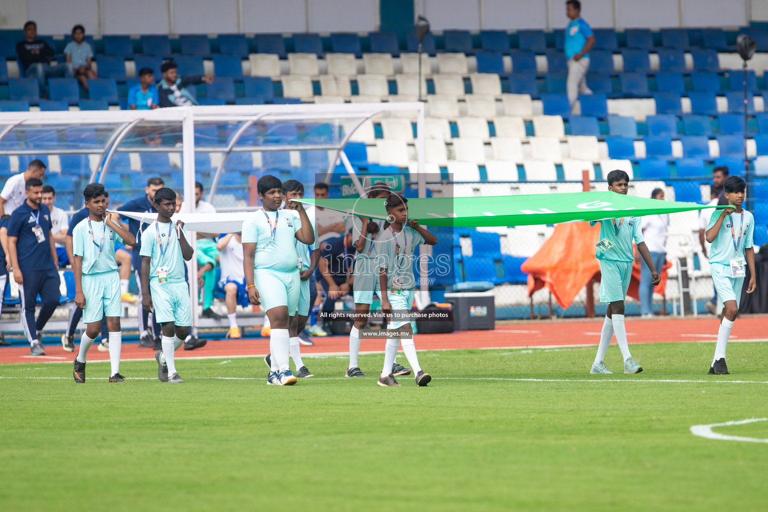 Kuwait vs Nepal in the opening match of SAFF Championship 2023 held in Sree Kanteerava Stadium, Bengaluru, India, on Wednesday, 21st June 2023. Photos: Nausham Waheed / images.mv