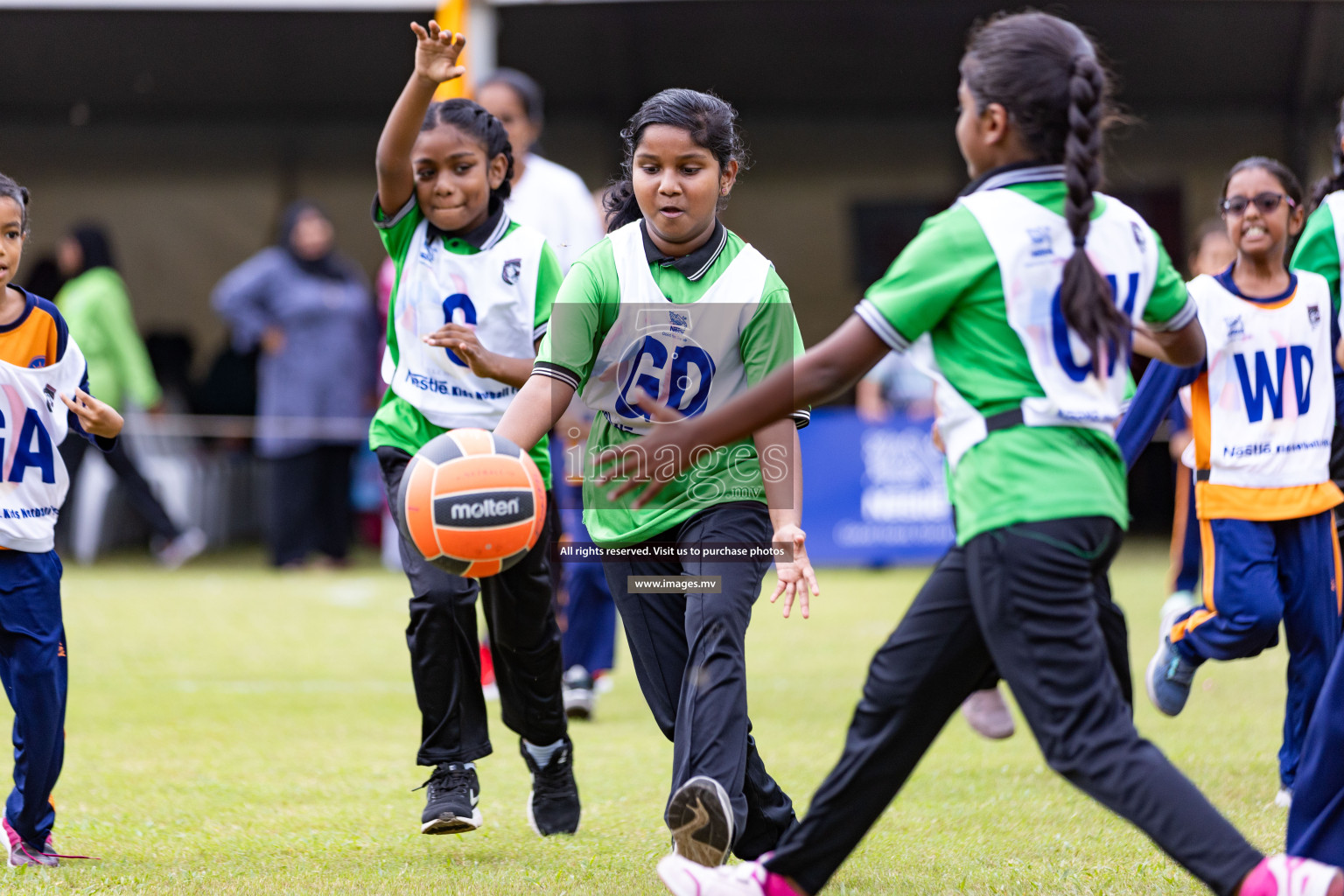 Day 1 of Nestle' Kids Netball Fiesta 2023 held in Henveyru Stadium, Male', Maldives on Thursday, 30th November 2023. Photos by Nausham Waheed / Images.mv