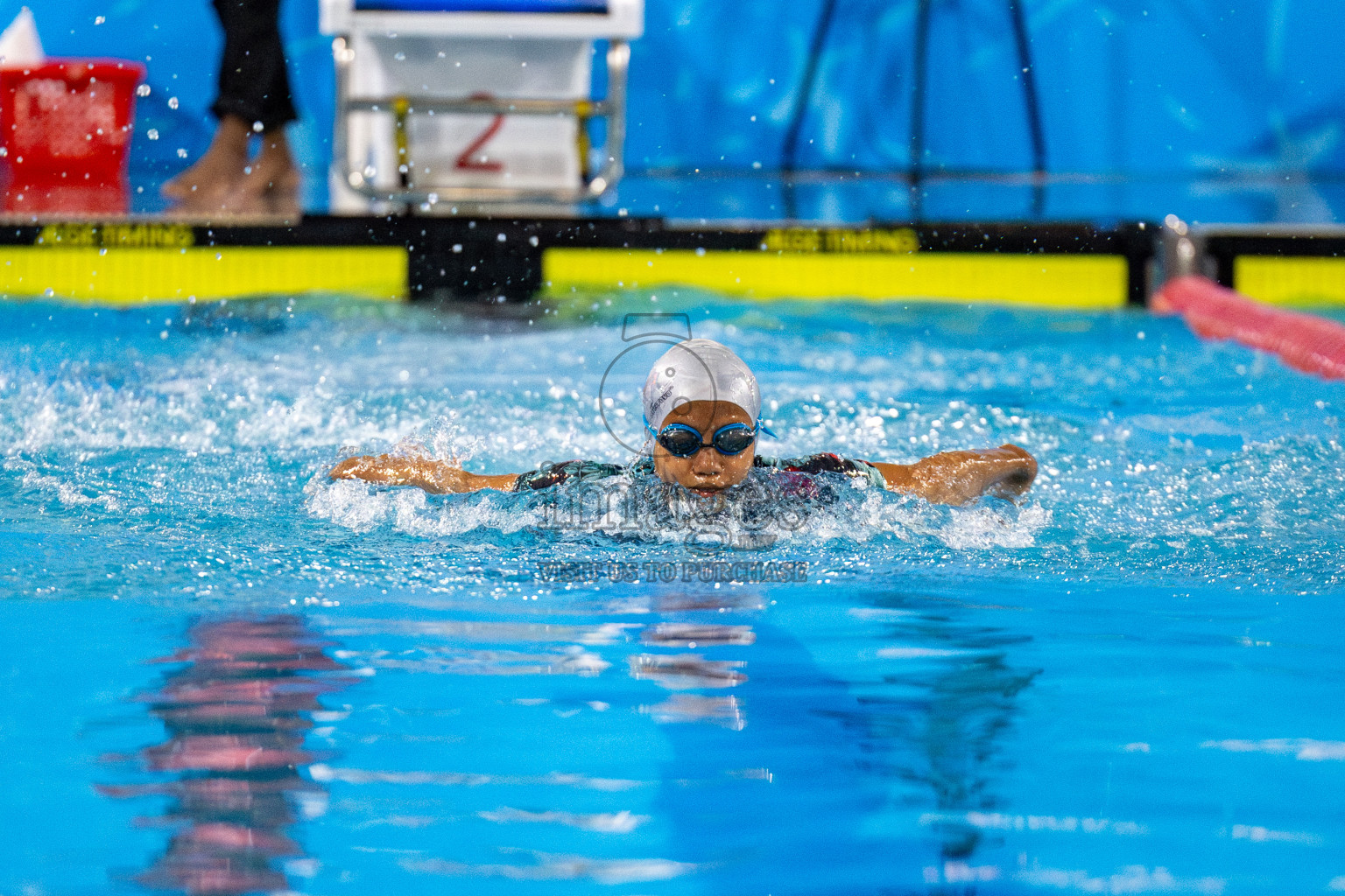 20th Inter-school Swimming Competition 2024 held in Hulhumale', Maldives on Monday, 14th October 2024. 
Photos: Hassan Simah / images.mv