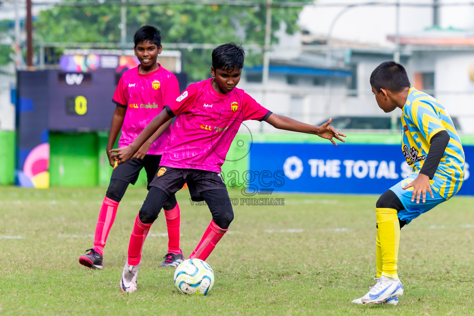 Under 12 United Victory vs Valancia on day 3 of Dhivehi Youth League 2024 held at Henveiru Stadium on Saturday, 23rd November 2024. Photos: Nausham Waheed/ Images.mv