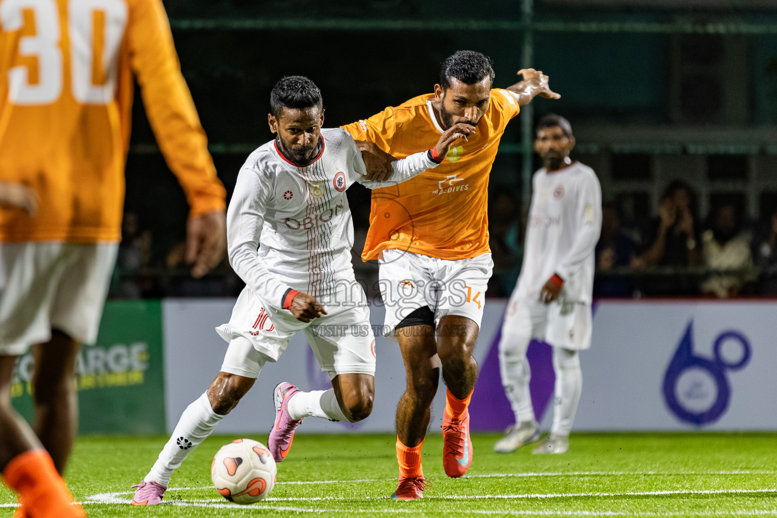 CC Sports Club vs Team Kaashidhoo in Kings Cup of Club Maldives Cup 2025 held in Rehendi Futsal Ground, Hulhumale', Maldives on Monday, 1st September 2025. Photos: Areef, Yasna / images.mv