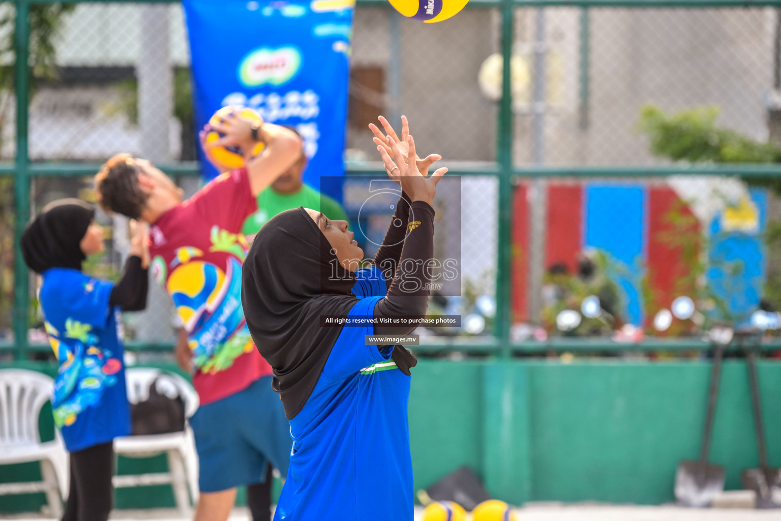 Vollyball players trainning session with Giba Photos by Nausham waheed