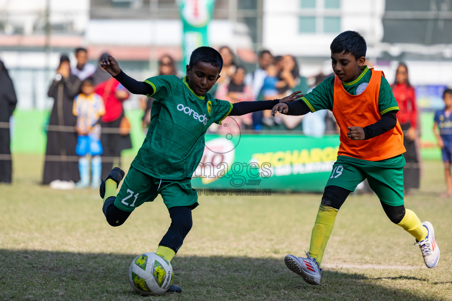 Day 2 of MILO Academy Championship 2025 was held on Friday, 14th February 2025 in Henveiru Stadium. 
Photos: Hassan Simah / Images.mv