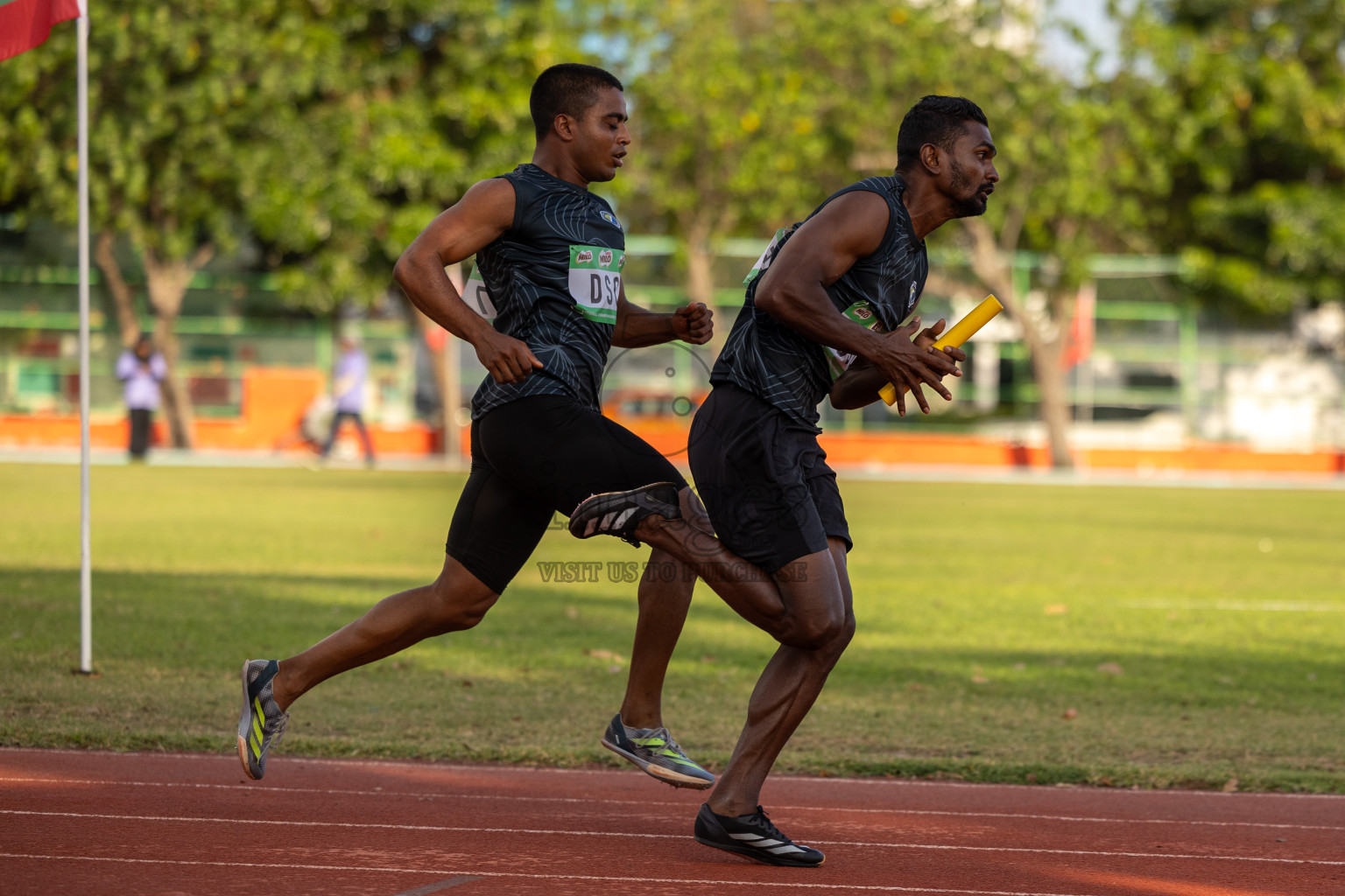 Day 3 of 33rd National Athletics Championship was held in Ekuveni Track at Male', Maldives on Saturday, 7th September 2024. Photos: Hassan Simah / images.mv