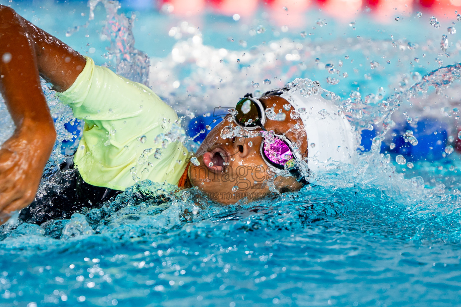 Day 6 of 20th Inter-school Swimming Competition 2024 held in Hulhumale', Maldives on Thursday, 17th October 2024. Photos: Nausham Waheed / images.mv