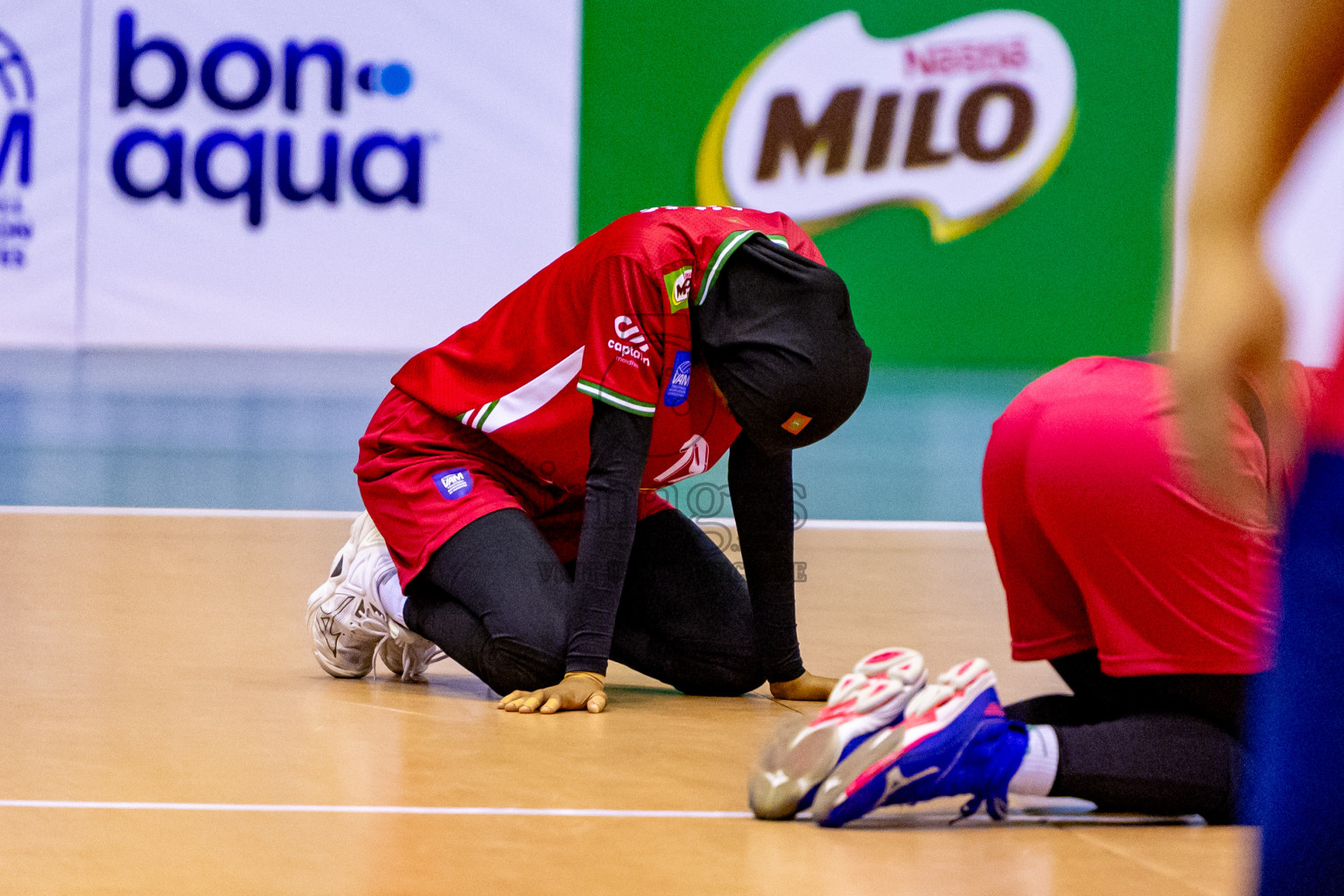 Final of CAVA Woman's Volleyball Challenge Cup 2024 was held in Social Center, Male', Maldives on Wednesday, 11th September 2024. Photos: Nausham Waheed / images.mv