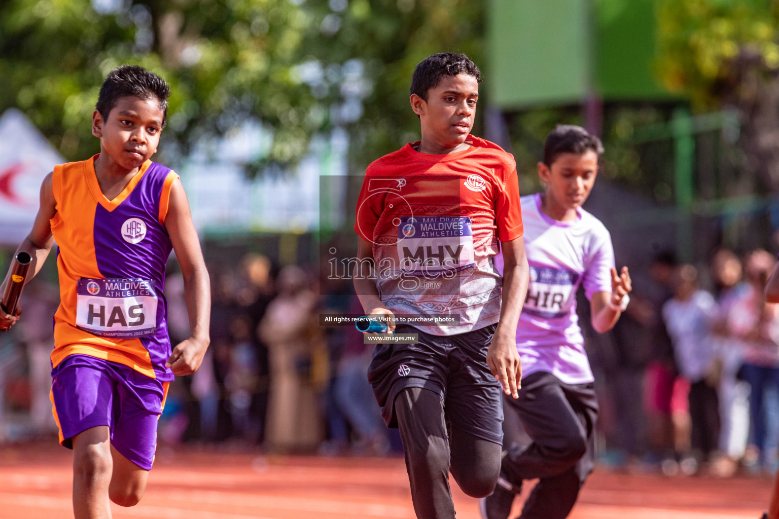 Day 3 of Inter-School Athletics Championship held in Male', Maldives on 25th May 2022. Photos by: Nausham Waheed / images.mv