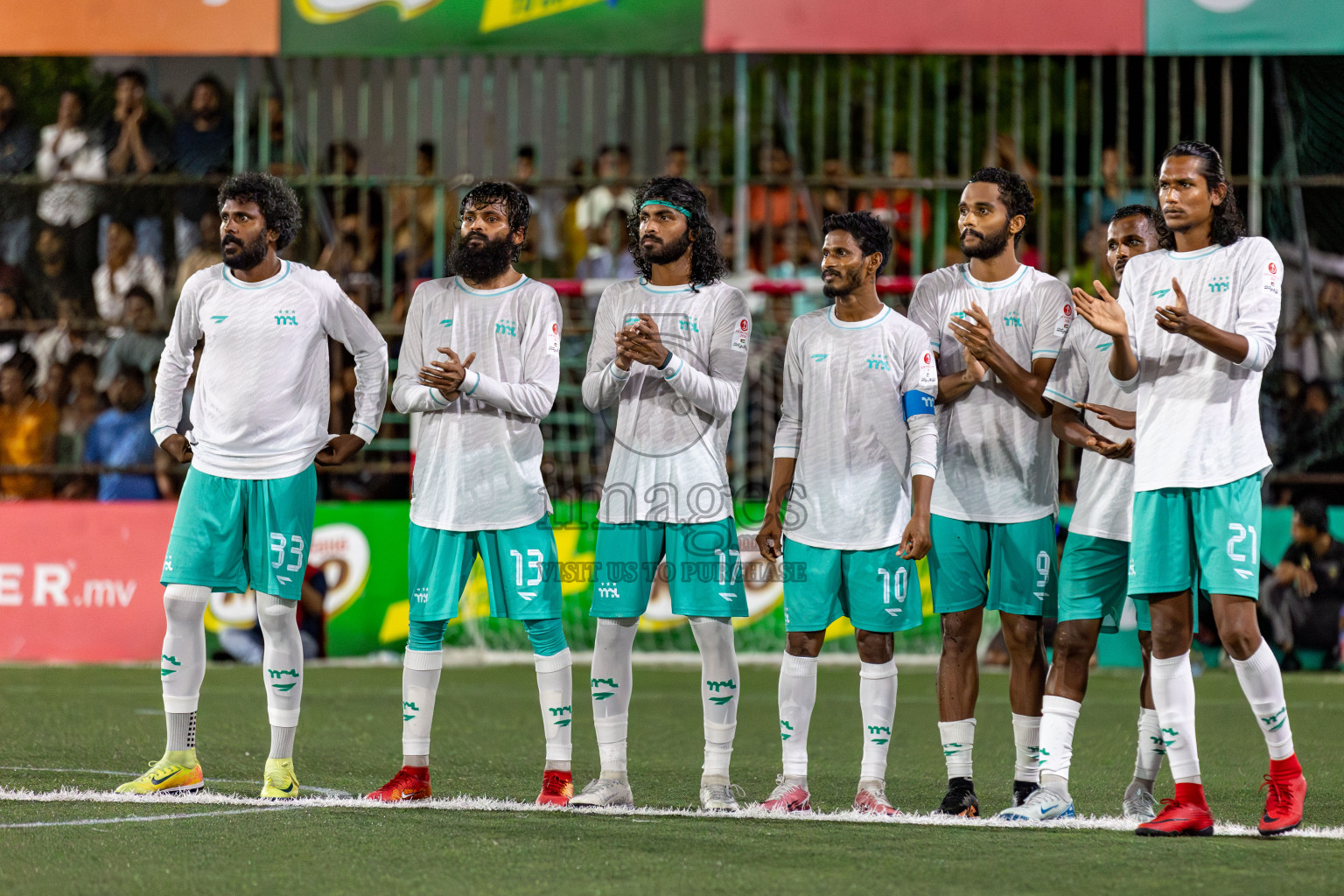 RRC vs MPL in the Semi Finals of Club Maldives Cup 2024 held in Rehendi Futsal Ground, Hulhumale', Maldives on Monday, 14th October 2024. 
Photos: Hassan Simah / images.mv