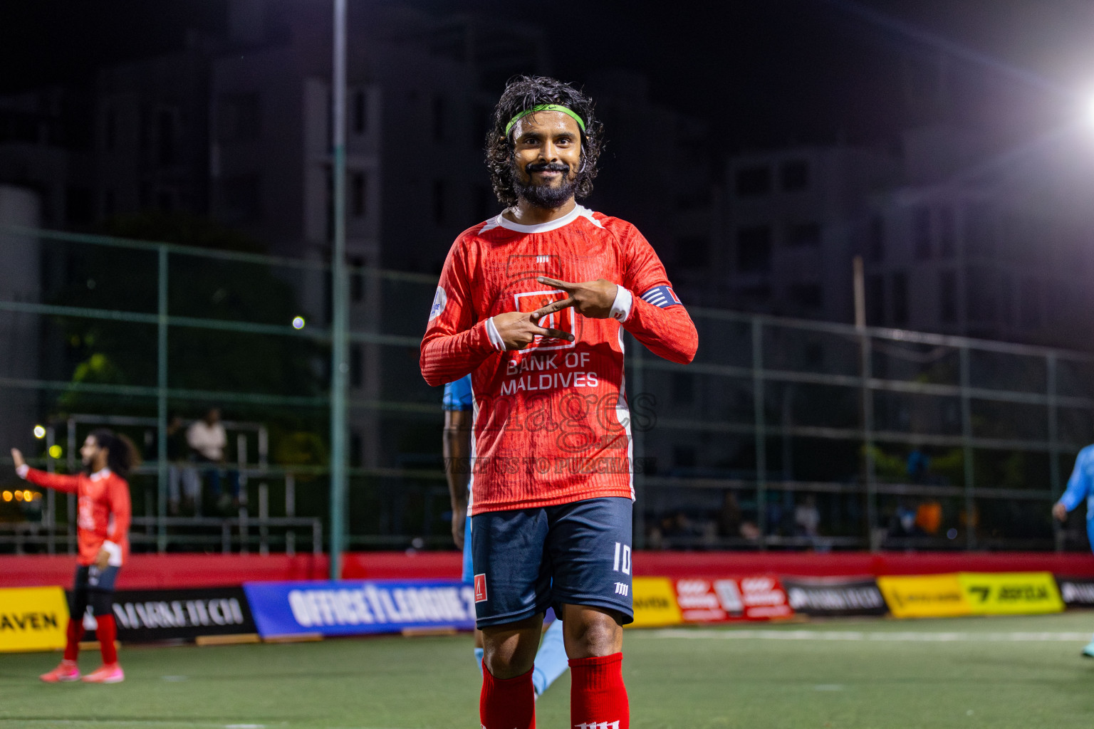 BML vs Antrac in Day 11 of Office League 2025 was held on Saturday, 26th April 2025 in Hulhumale', Maldives. 
Photos: Hassan Simah / images.mv
