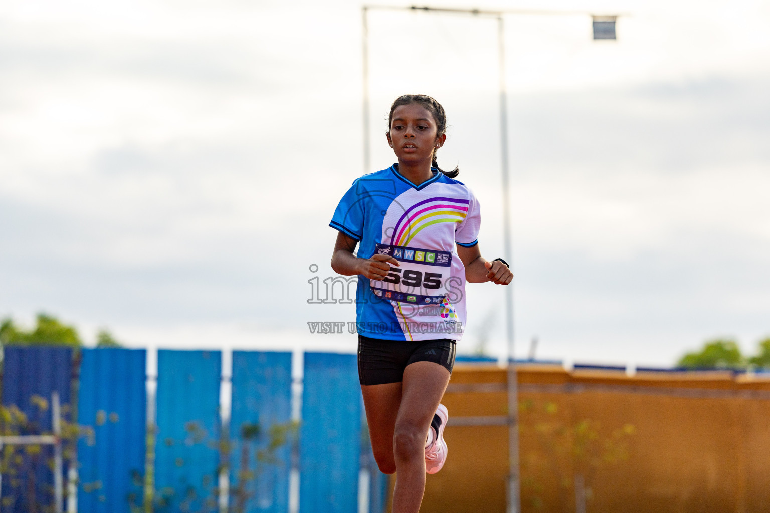 Day 2 of MWSC Interschool Athletics Championships 2024 held in Hulhumale Running Track, Hulhumale, Maldives on Sunday, 10th November 2024. 
Photos by: Hassan Simah / Images.mv