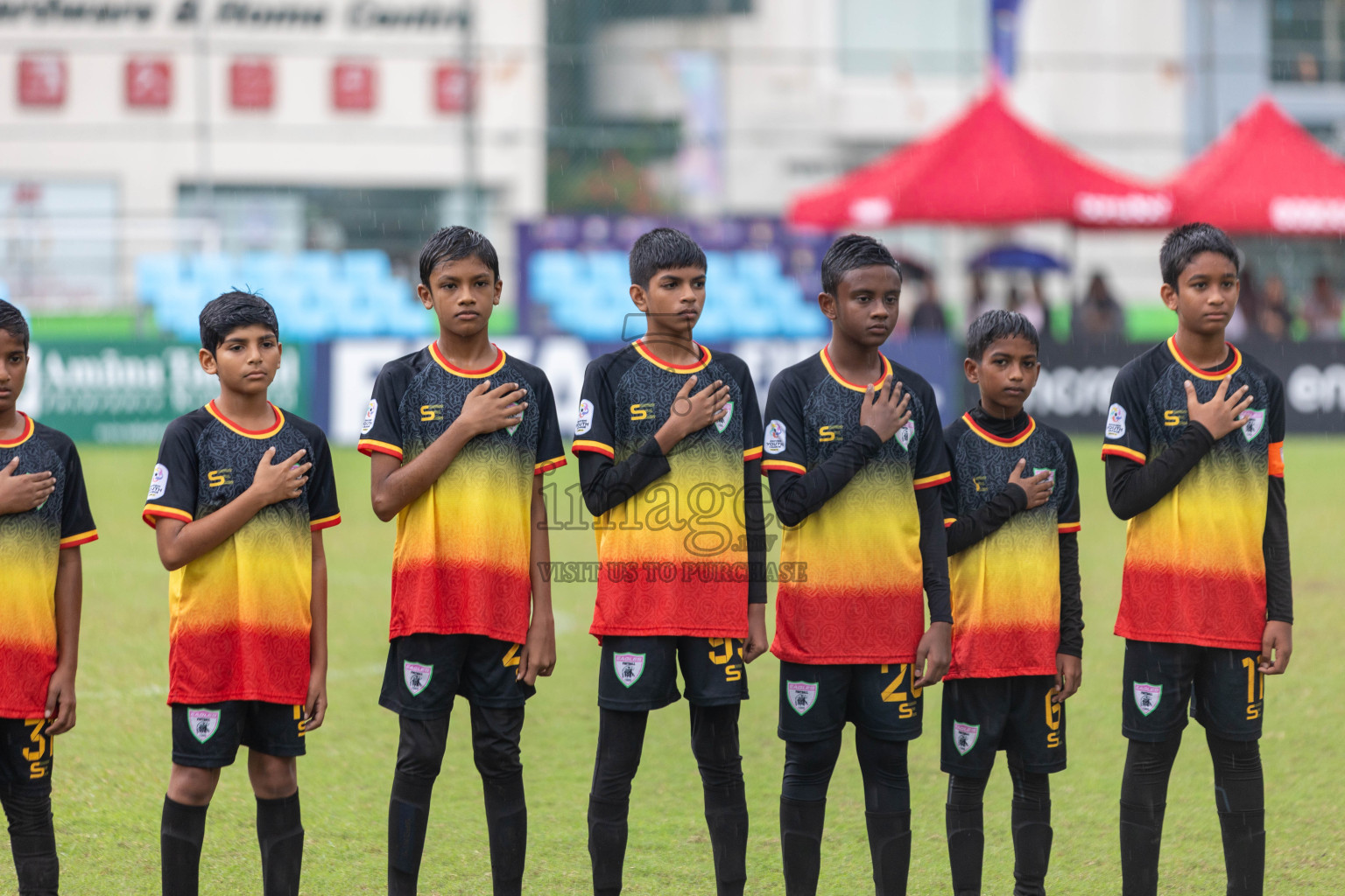 Eagles vs Hurriya in day 6 of Dhivehi Youth League 2024 held at Henveiru Stadium on Saturday 30th November 2024. Photos: Shuu Abdul Sattar/ Images.mv