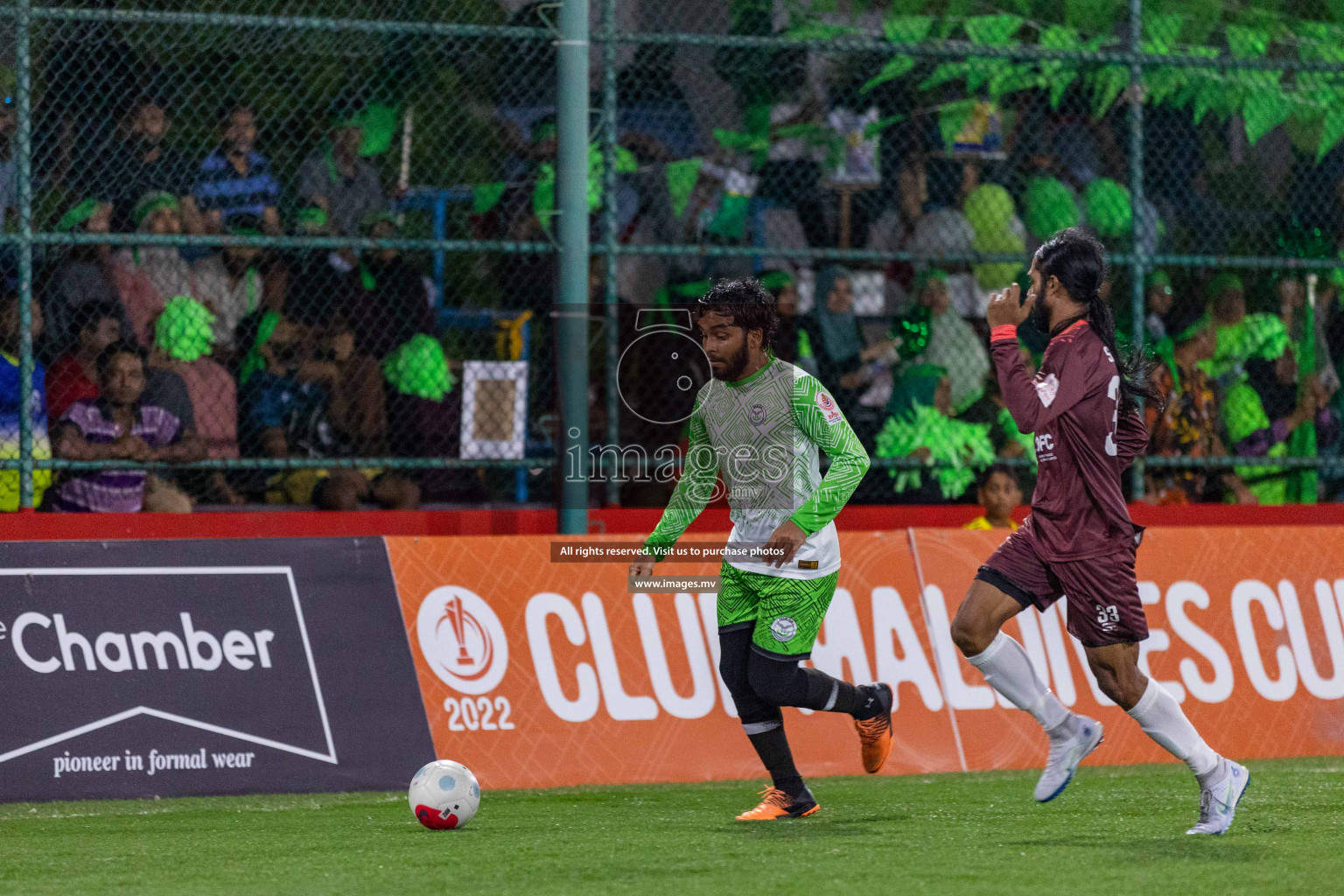 Trade Club vs Team DJA in Club Maldives Cup 2022 was held in Hulhumale', Maldives on Friday, 14th October 2022. Photos: Ismail Thoriq/ images.mv