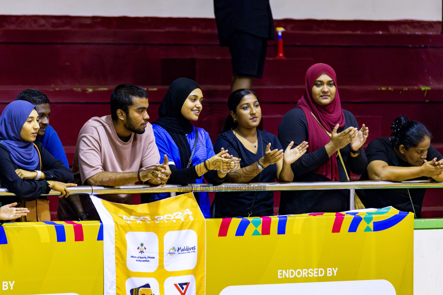 Club Matrix vs Club Green Streets in Final of 21st National Netball Tournament was held in Social Canter at Male', Maldives on Wednesday, 22nd May 2024. Photos: Nausham Waheed / images.mv