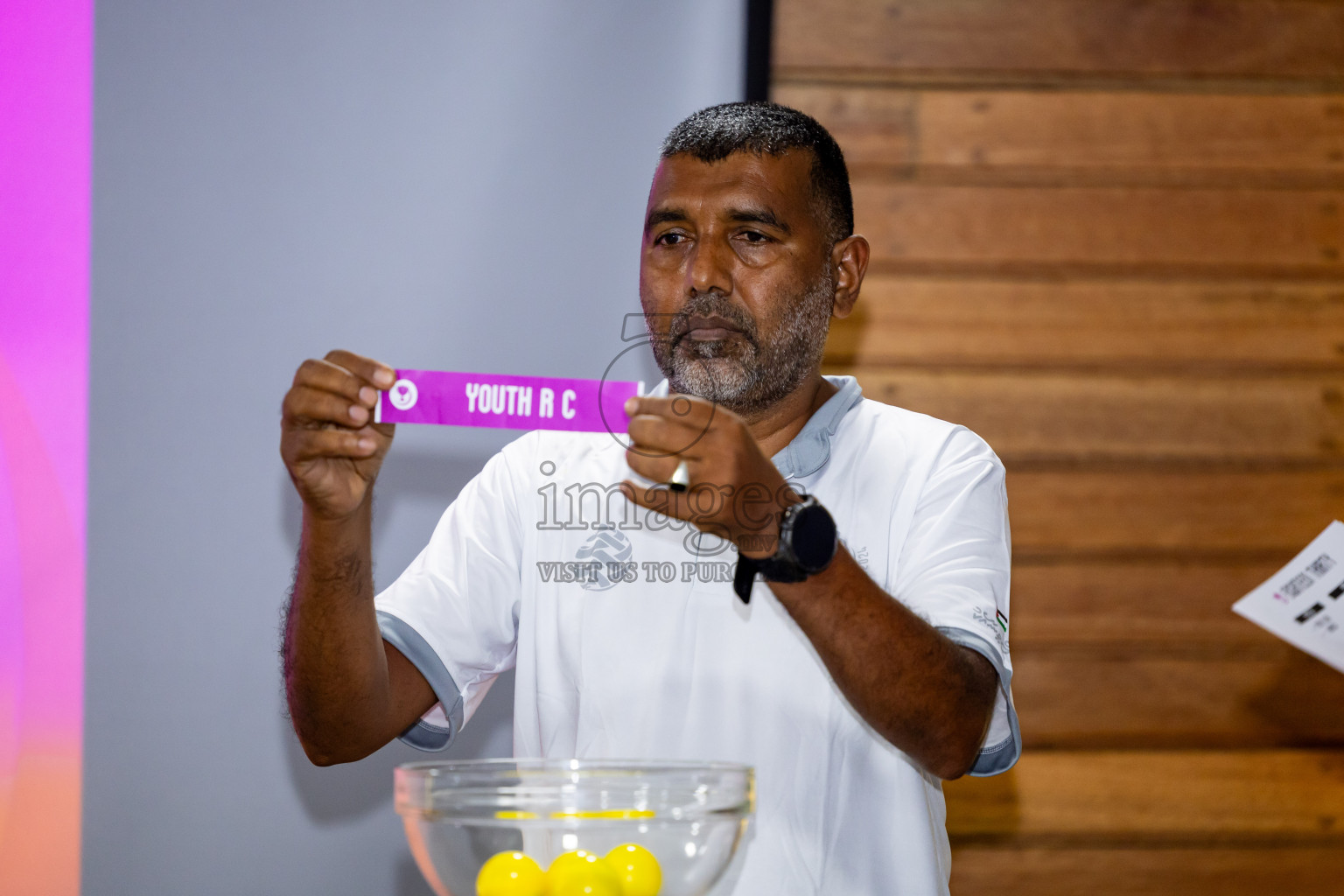 Draw Ceremony of Club Maldives 2024 held in Hulhumale', Maldives on Wednesday, 28th August 2024. Photos: Nausham Waheed / images.mv