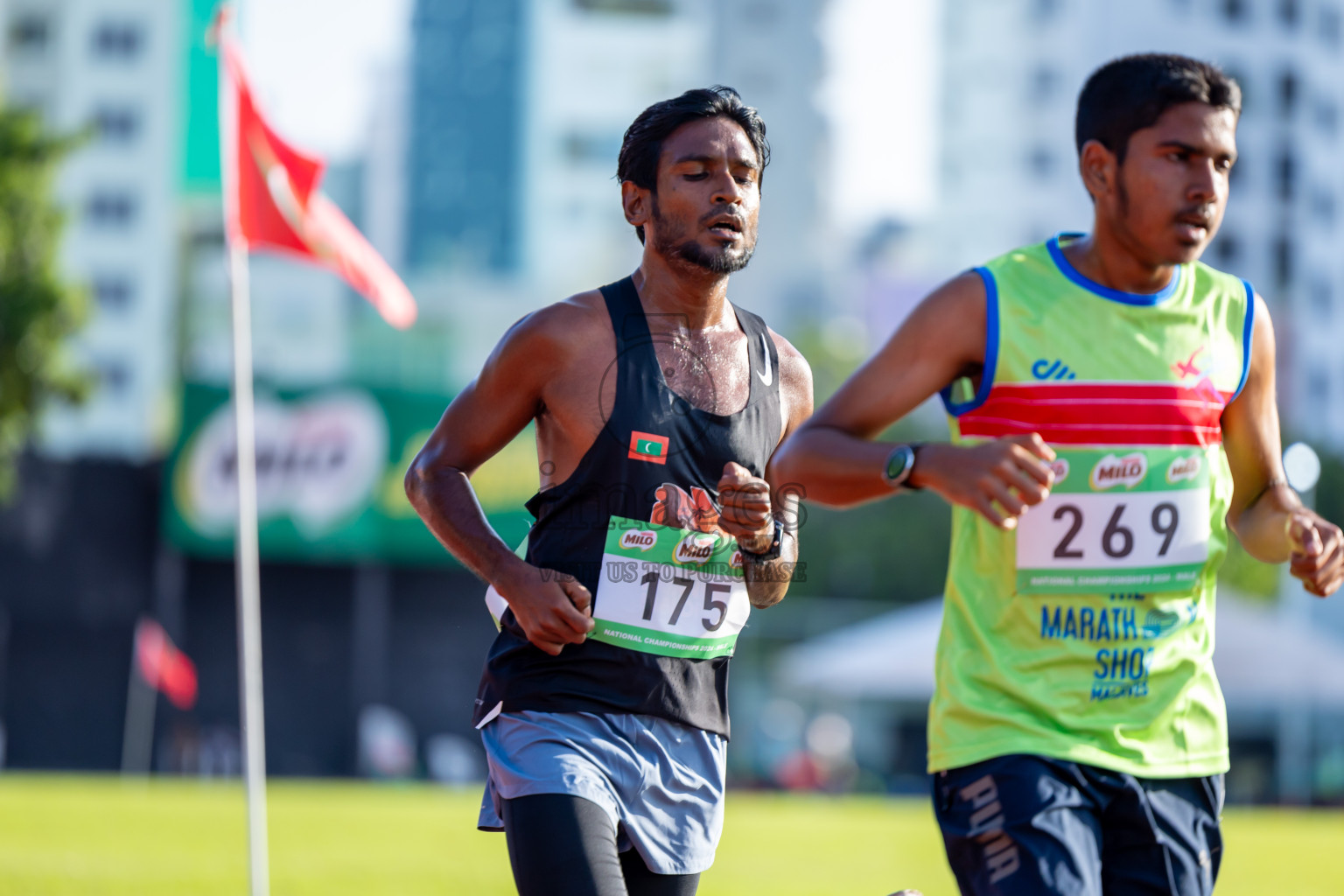 Day 1 of 33rd National Athletics Championship was held in Ekuveni Track at Male', Maldives on Thursday, 5th September 2024. Photos: Nausham Waheed / images.mv